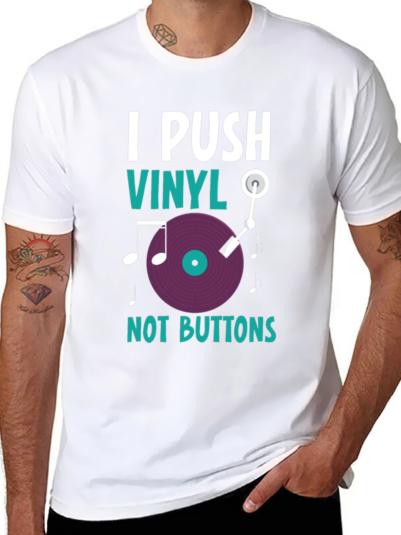 I Push Vinyl T-Shirt