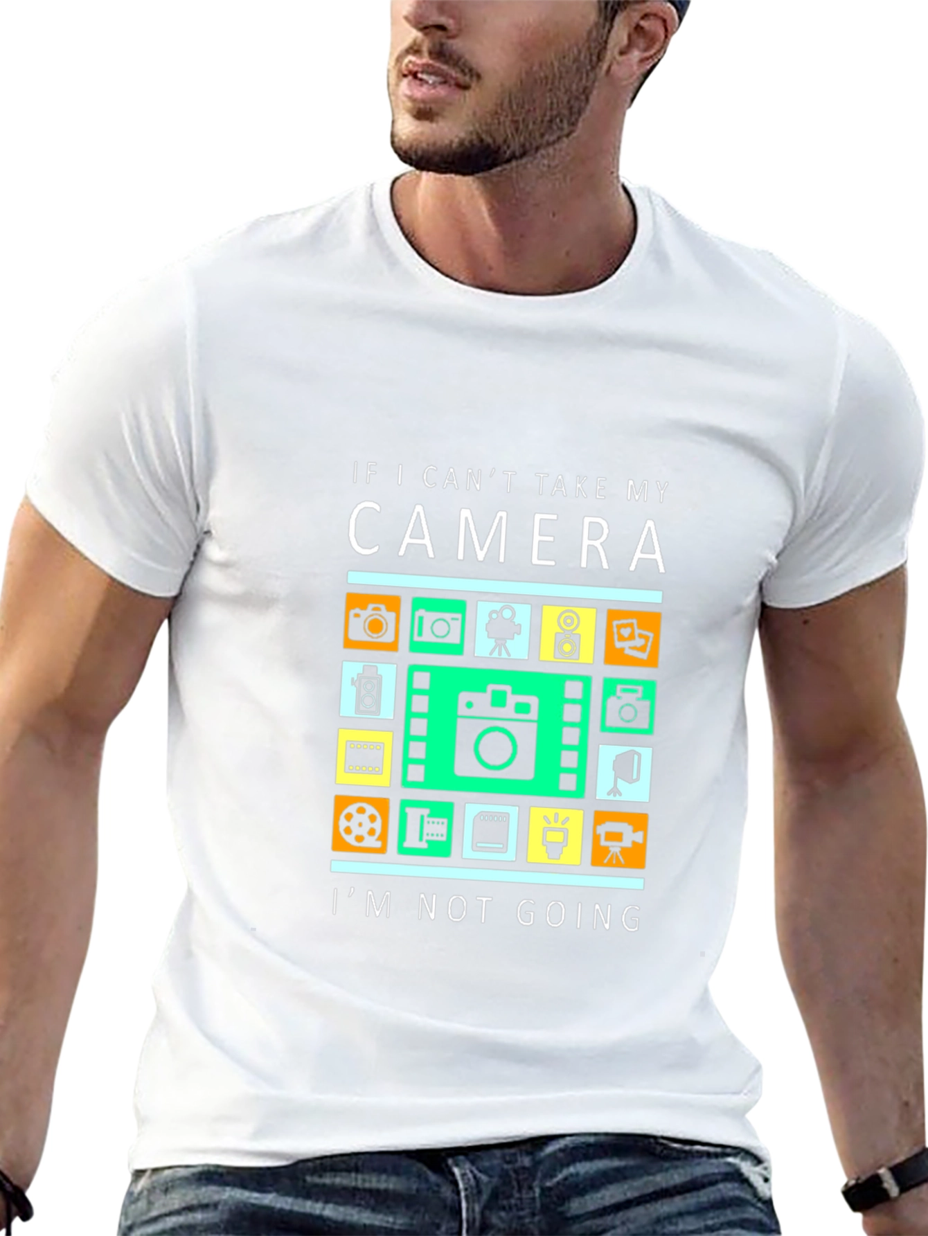 Camera Obsessed Graphic Tee - Photographer T-Shirt