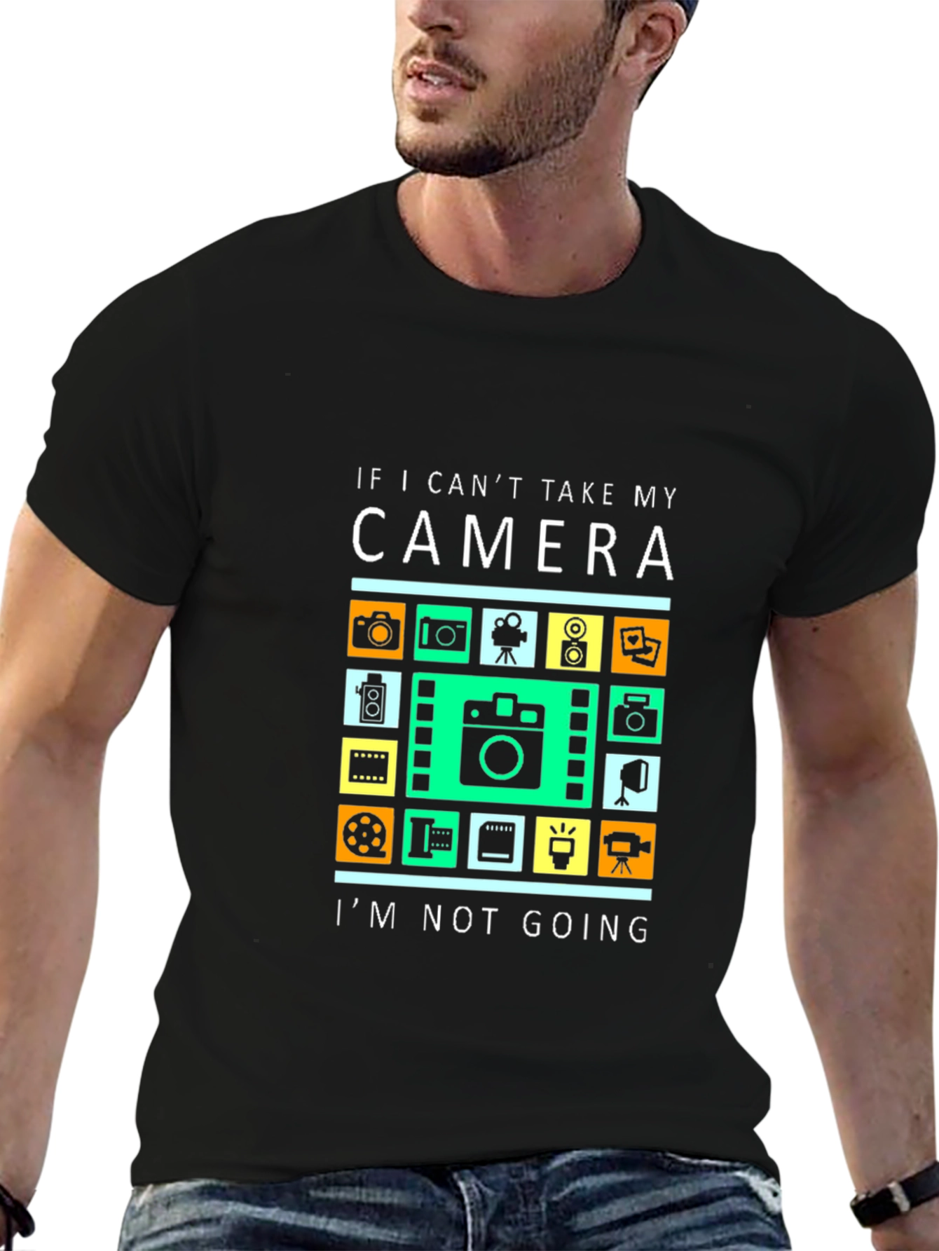 Camera Obsessed Graphic Tee - Photographer T-Shirt