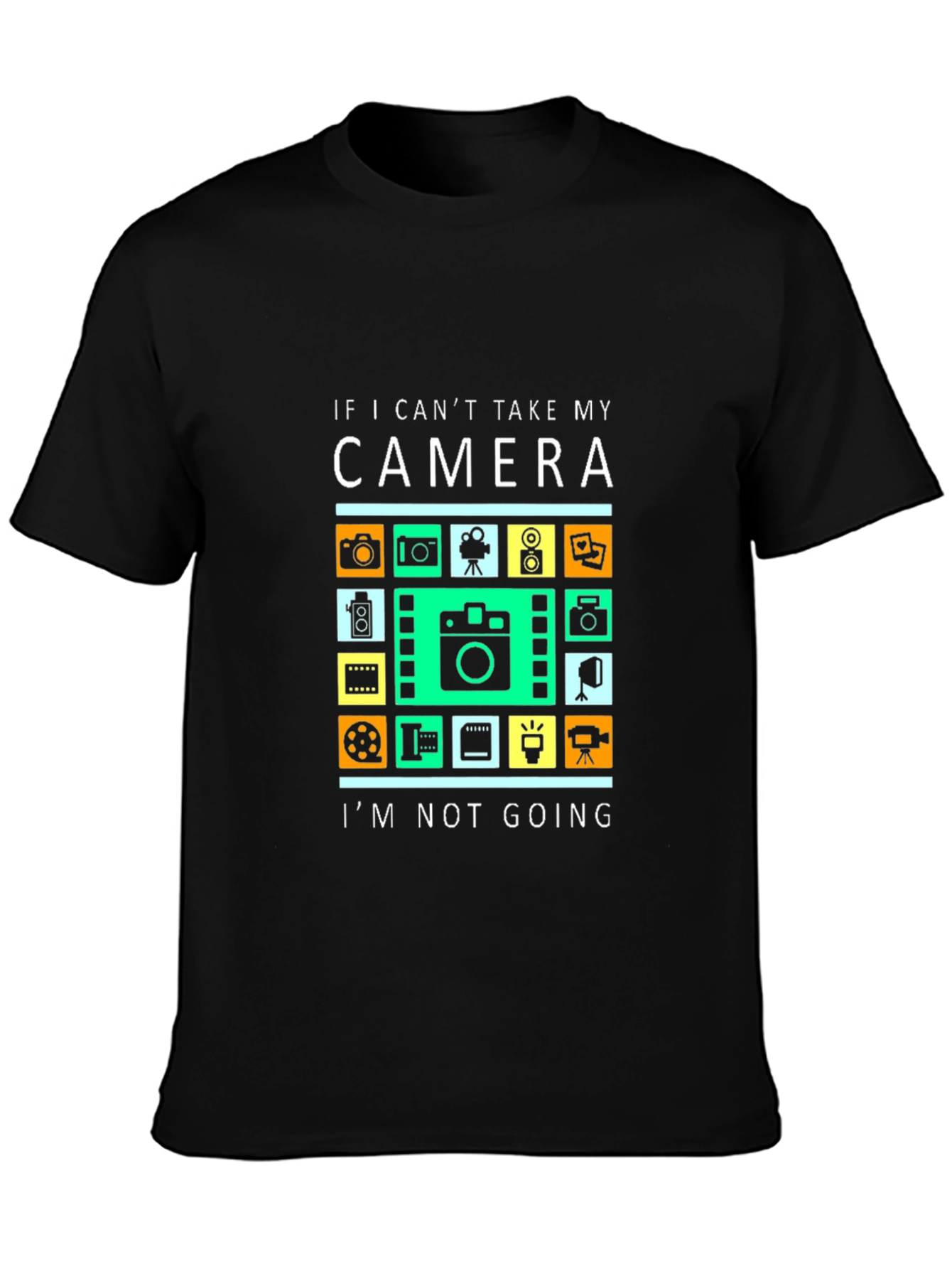 Camera Obsessed Graphic Tee - Photographer T-Shirt