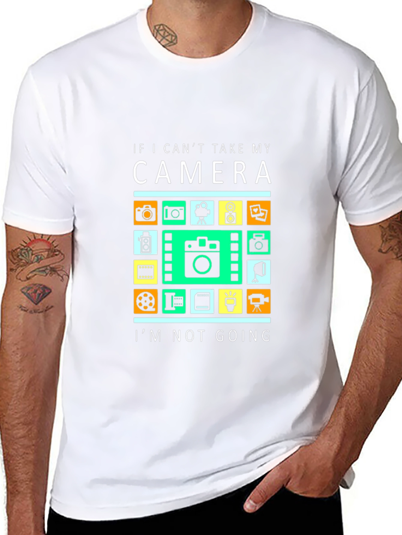 Camera Obsessed Graphic Tee - Photographer T-Shirt