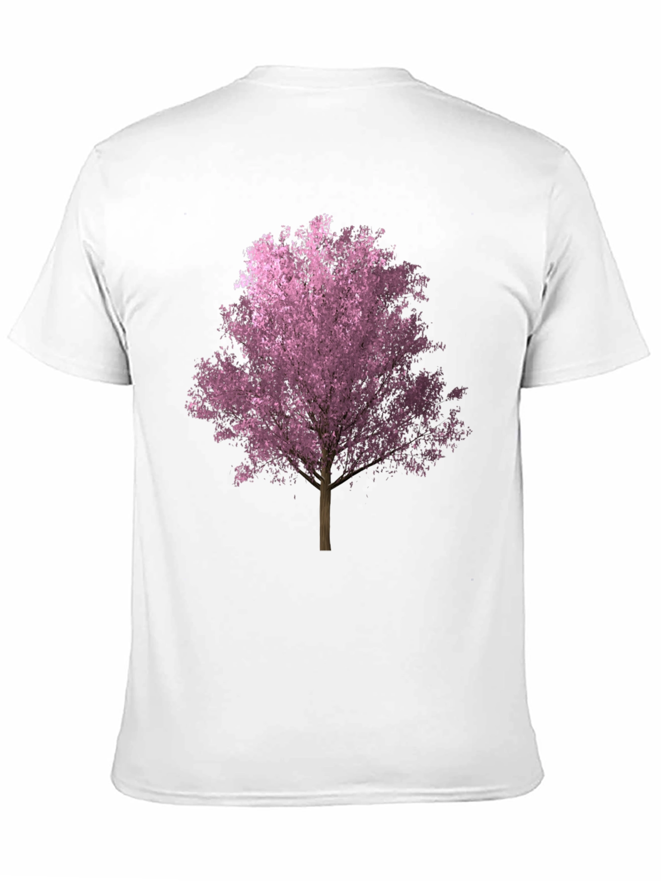 Cherry Blossom Tree Graphic Tee - Black
