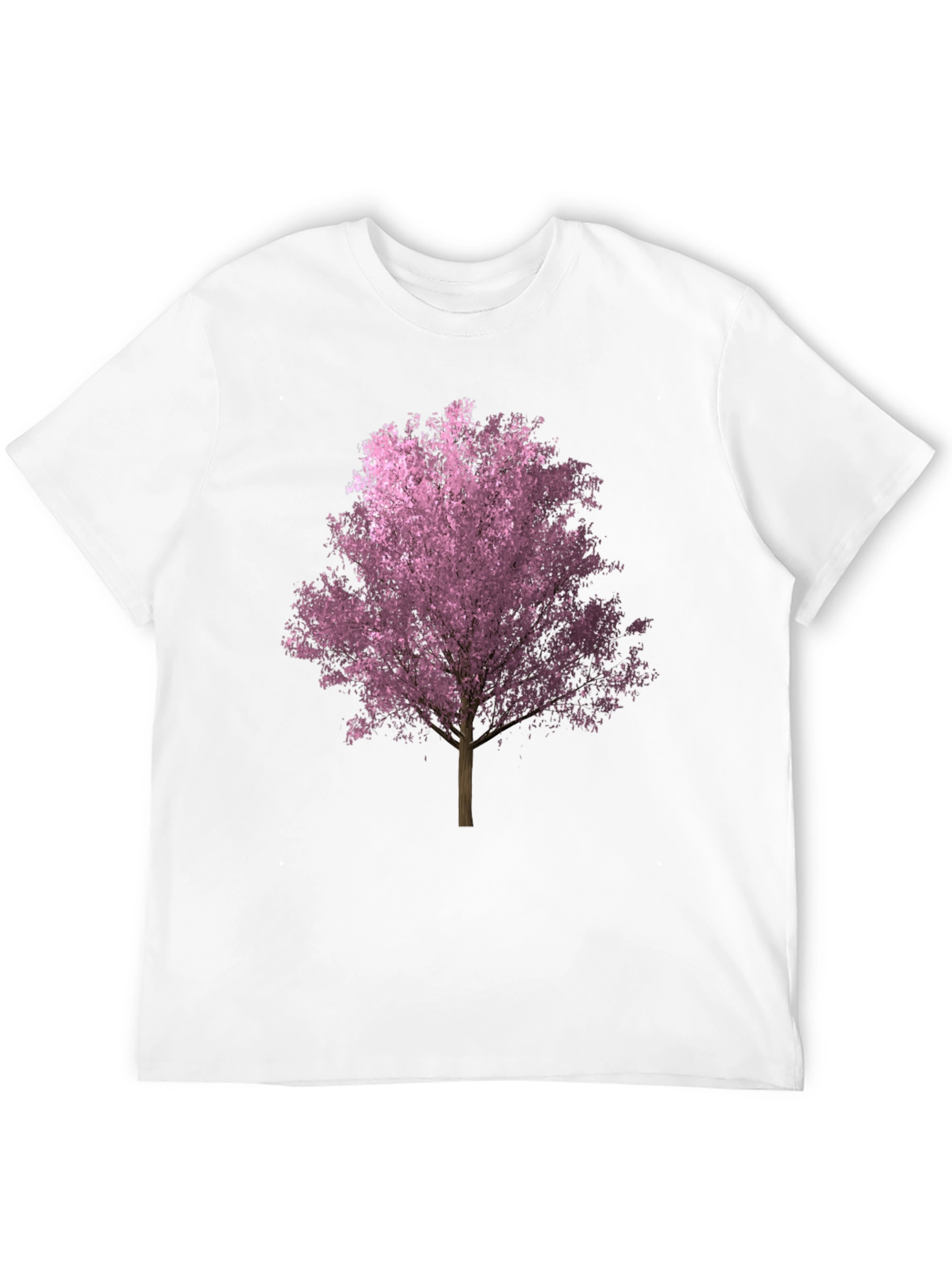 Cherry Blossom Tree Graphic Tee - Black