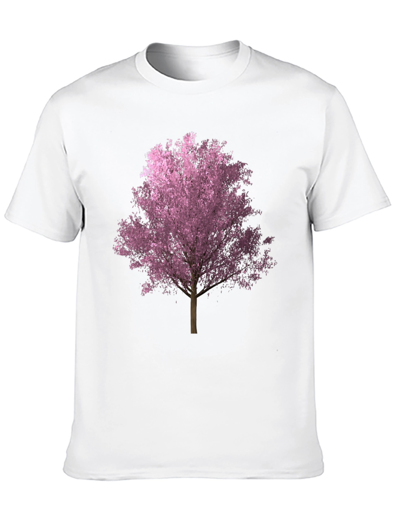 Cherry Blossom Tree Graphic Tee - Black