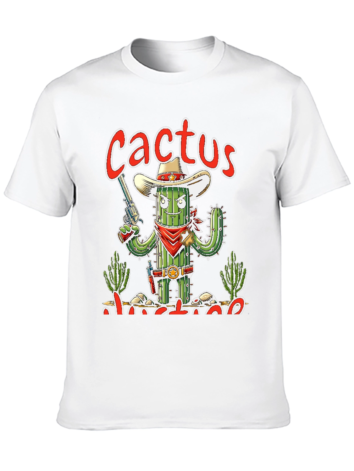 Cactus Outlaw Graphic T-Shirt