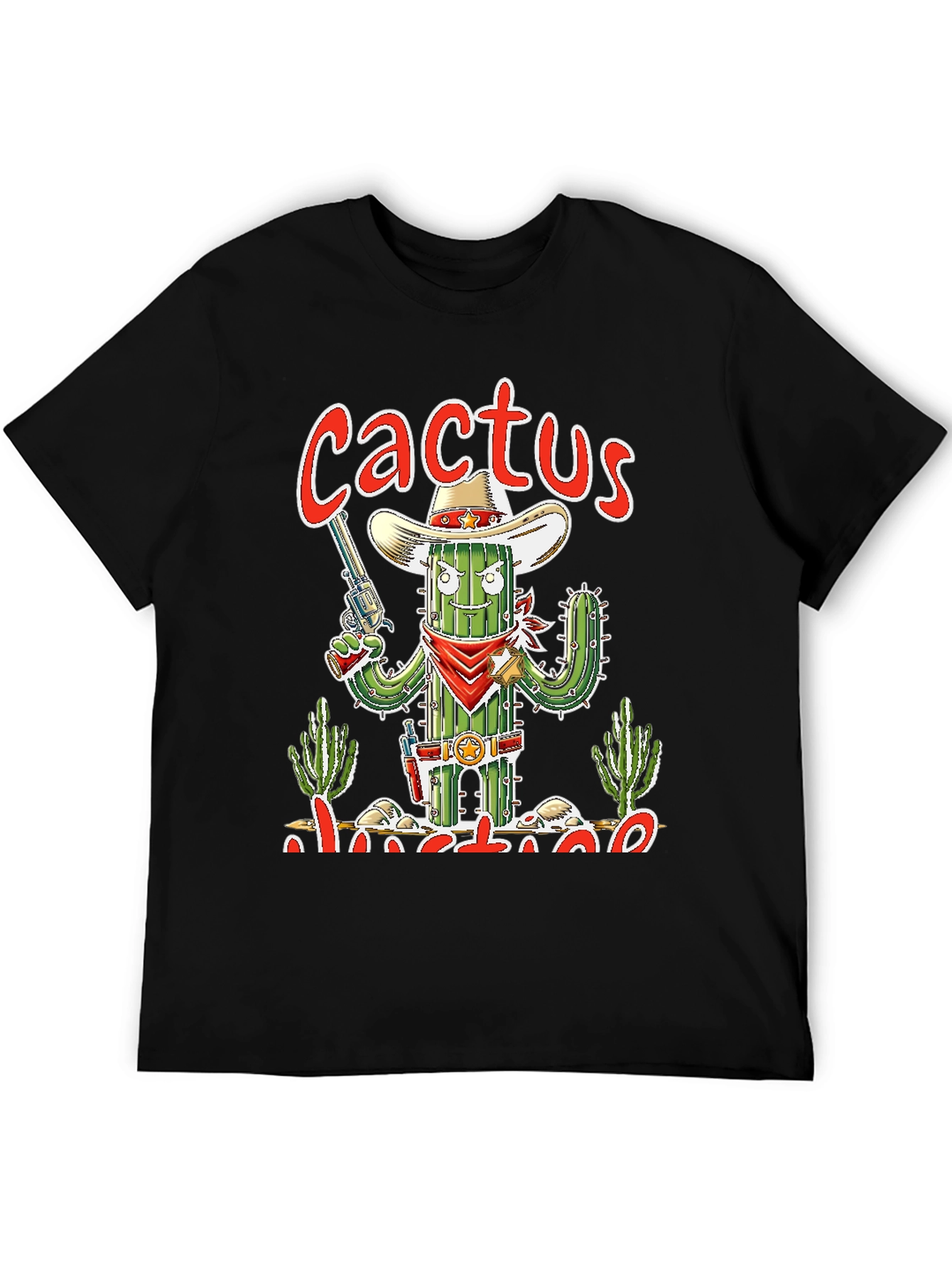 Cactus Outlaw Graphic T-Shirt