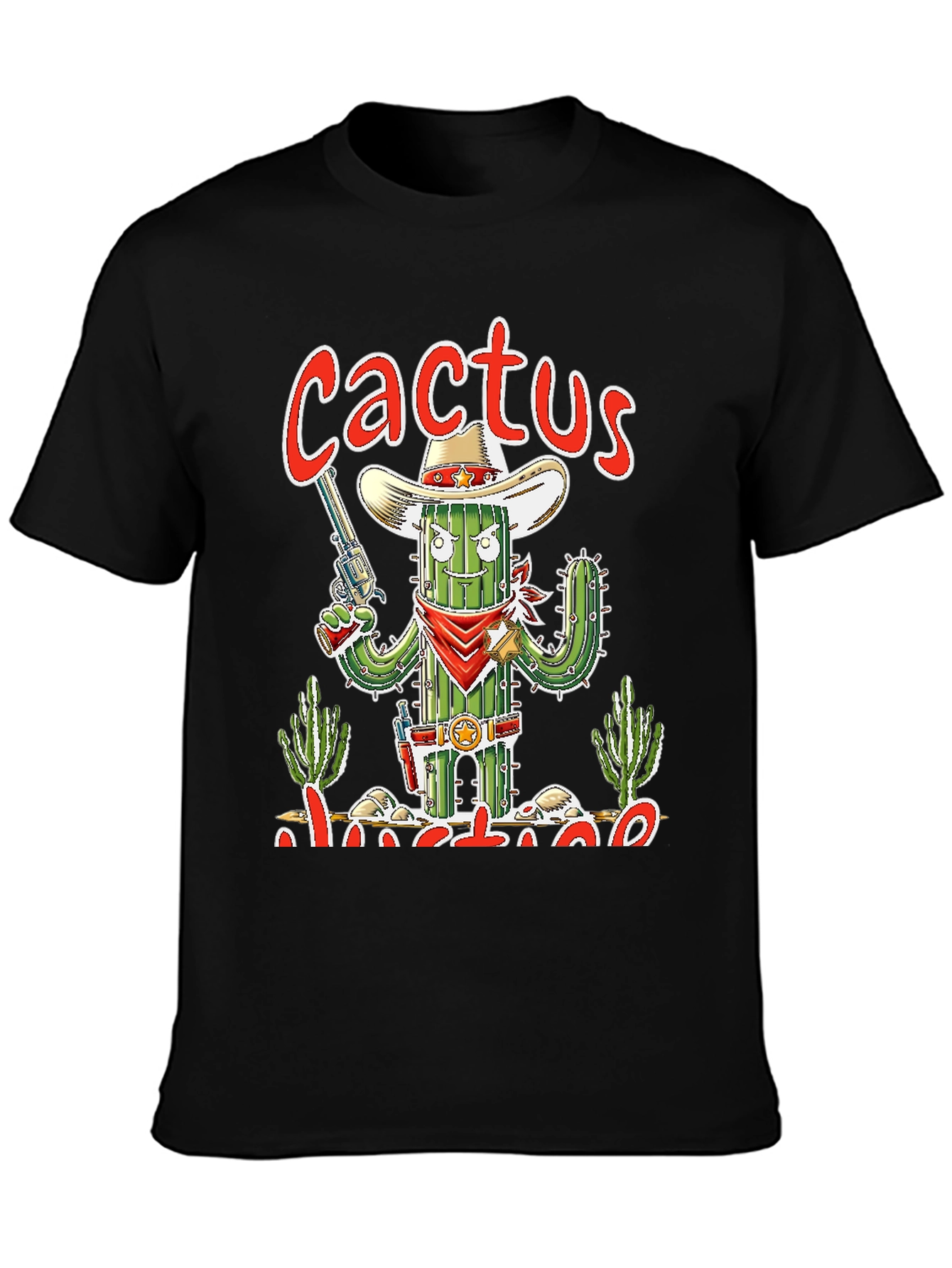 Cactus Outlaw Graphic T-Shirt