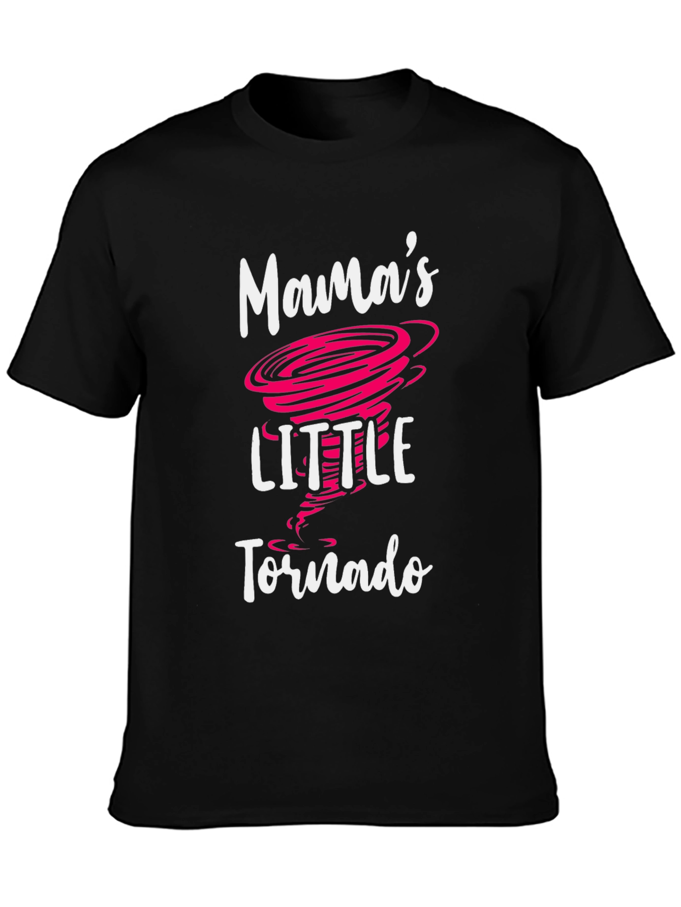 Mamas Little Tornado Graphic Tee - Black