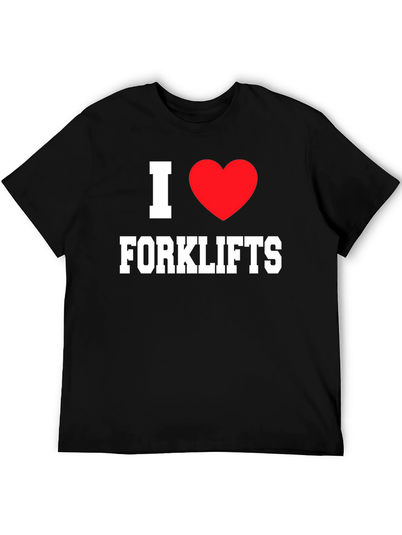I Heart Forklifts T-Shirt - Bold Statement Tee