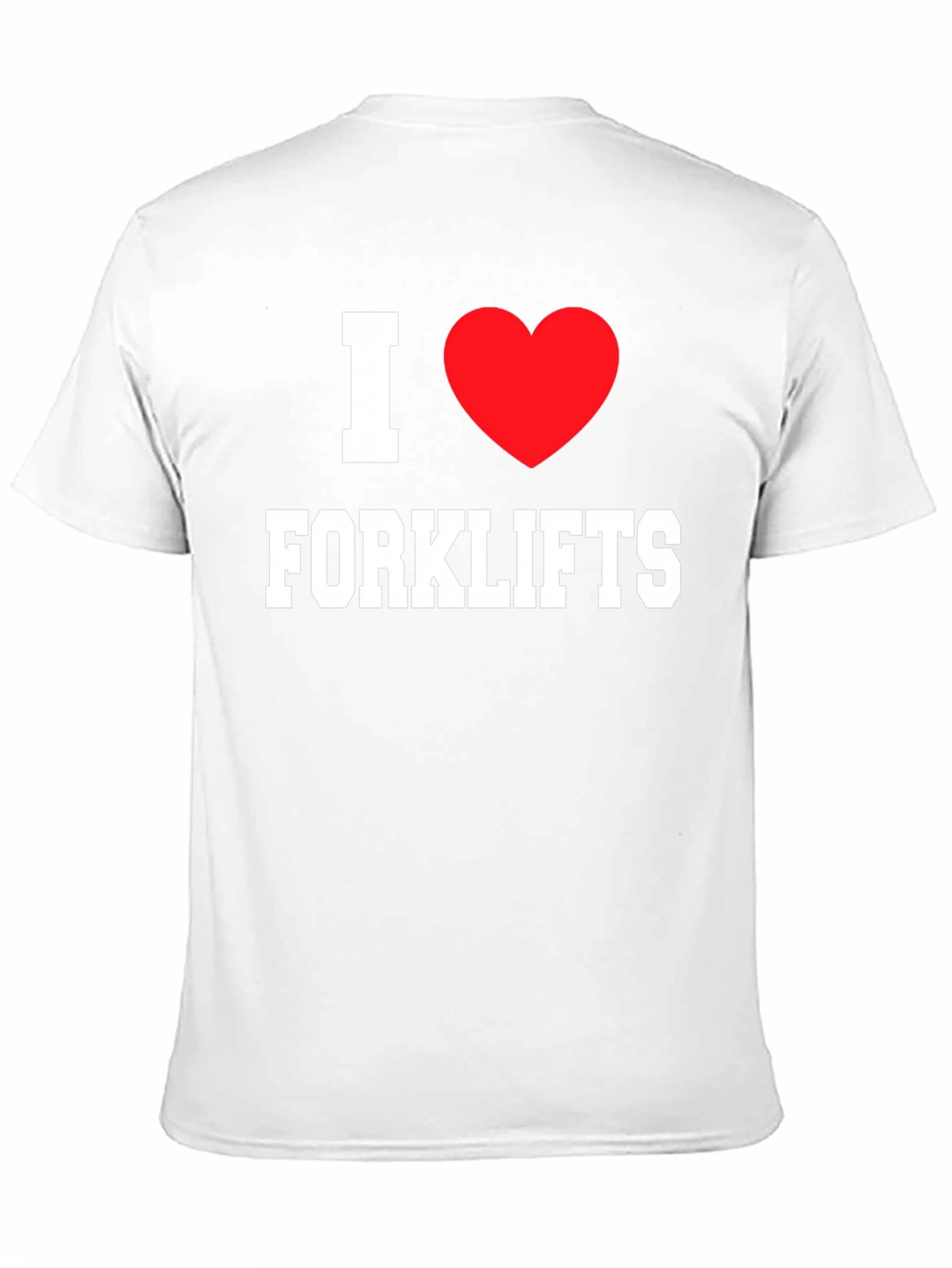 I Heart Forklifts T-Shirt - Bold Statement Tee