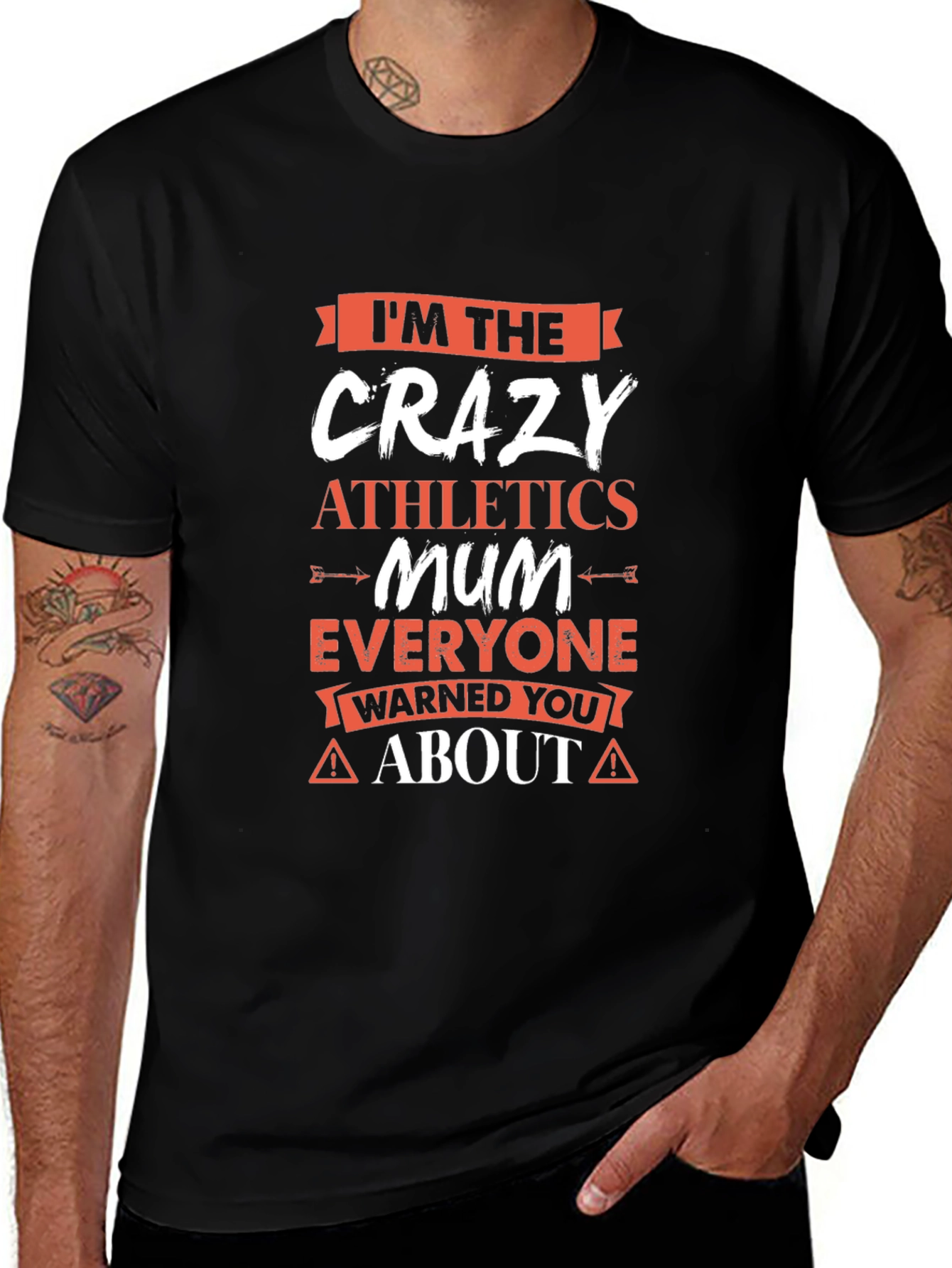 Crazy Athletics Mum Graphic Tee