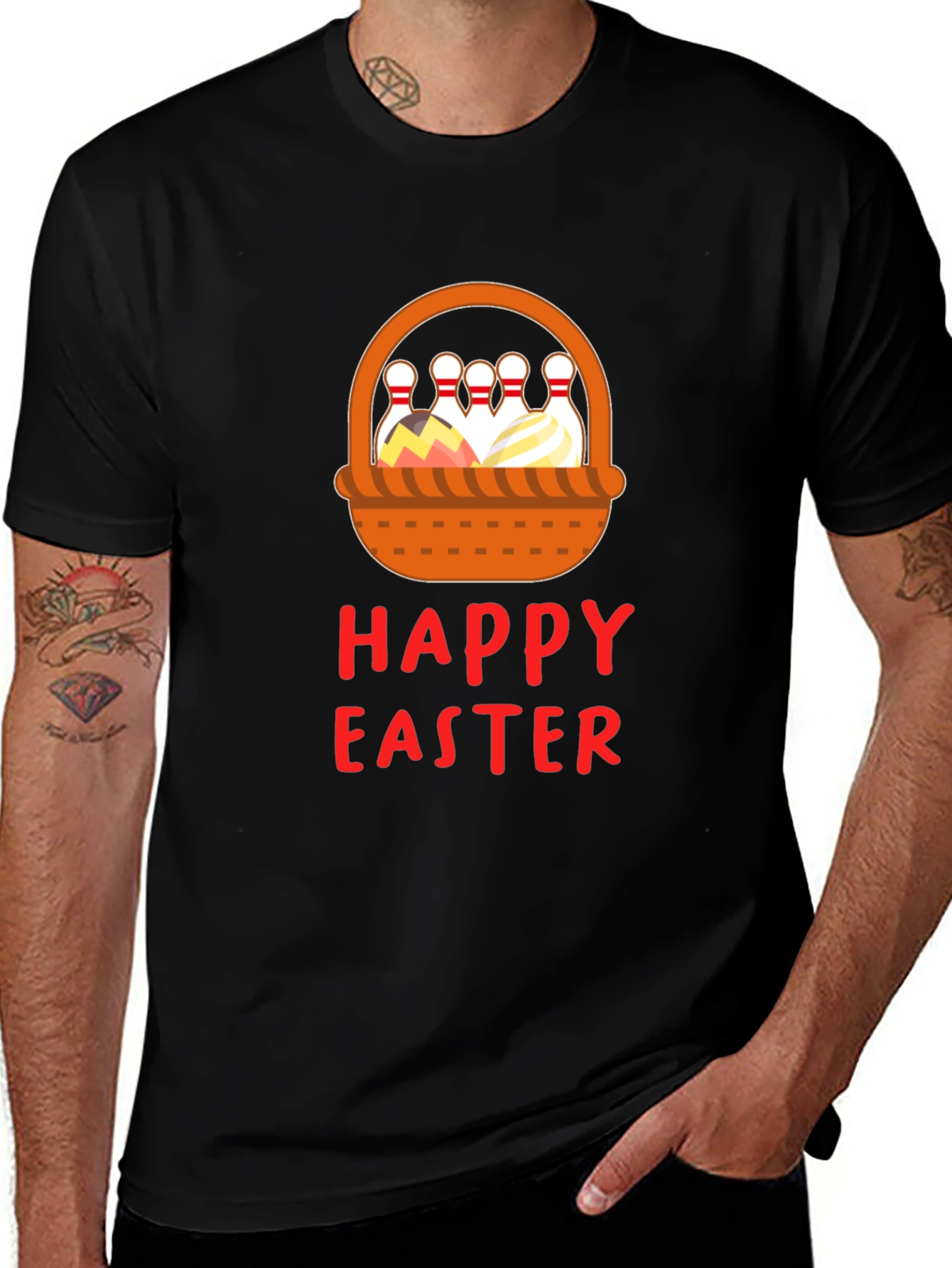 Happy Easter Bowling T-Shirt