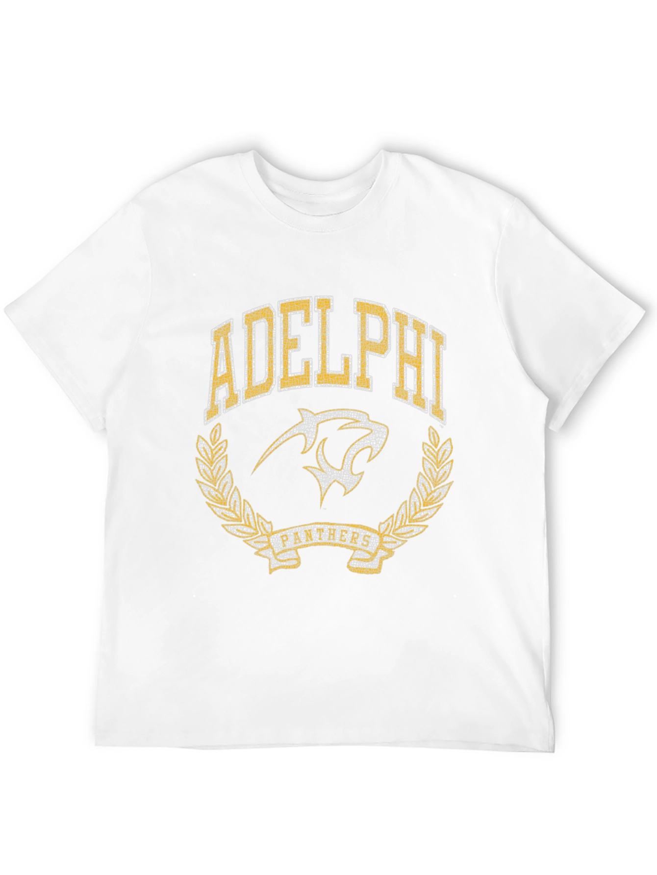 Adelphi Panther Crest Graphic Tee - Black