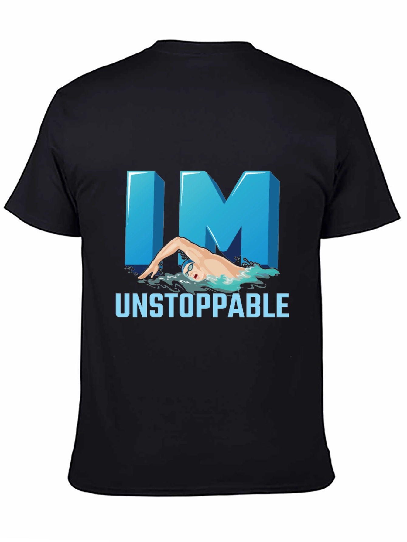 Unstoppable Swimmer Graphic Tee
