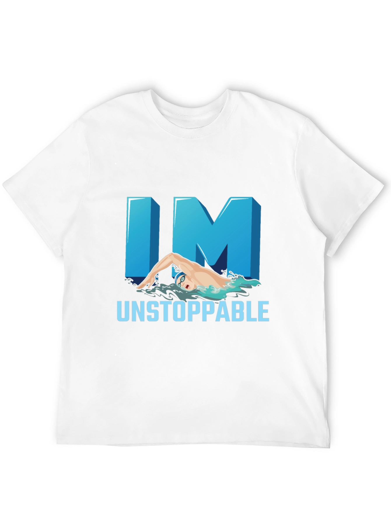Unstoppable Swimmer Graphic Tee