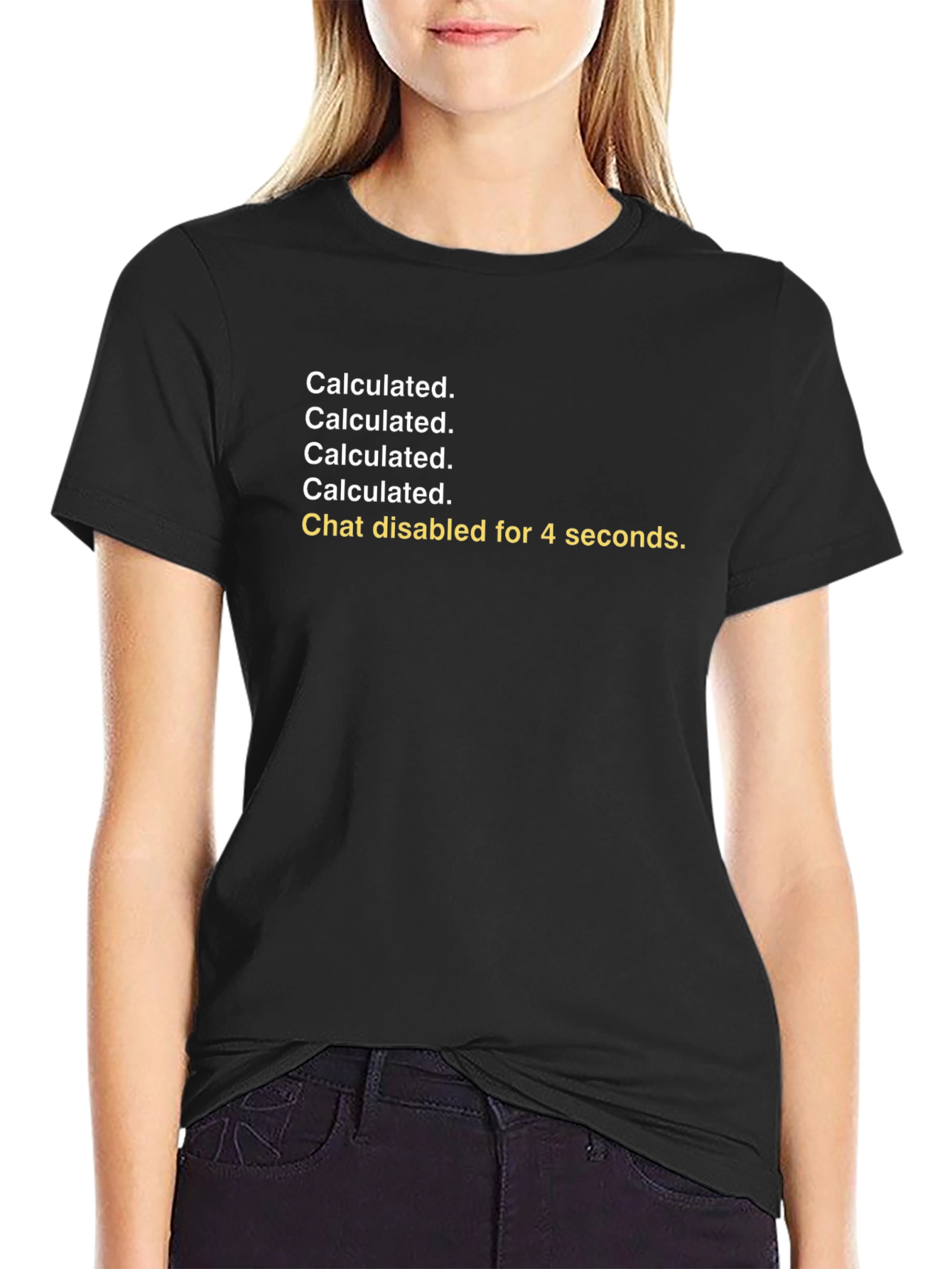 Calculated Chat Disabled Tee