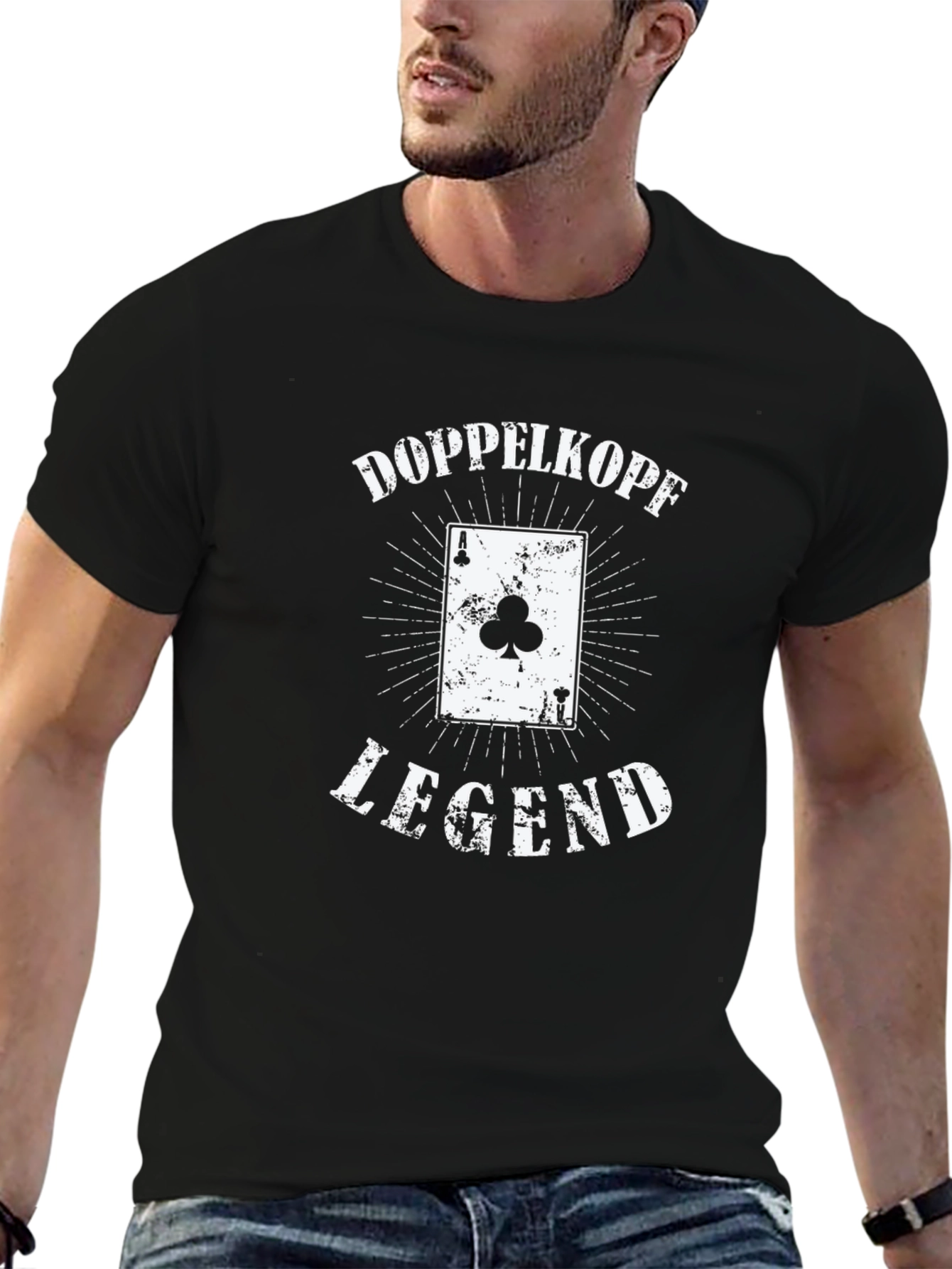 Doppelkopf Legend T-Shirt - Ace of Clubs
