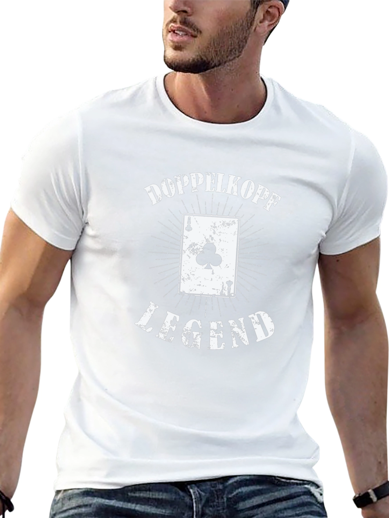 Doppelkopf Legend T-Shirt - Ace of Clubs