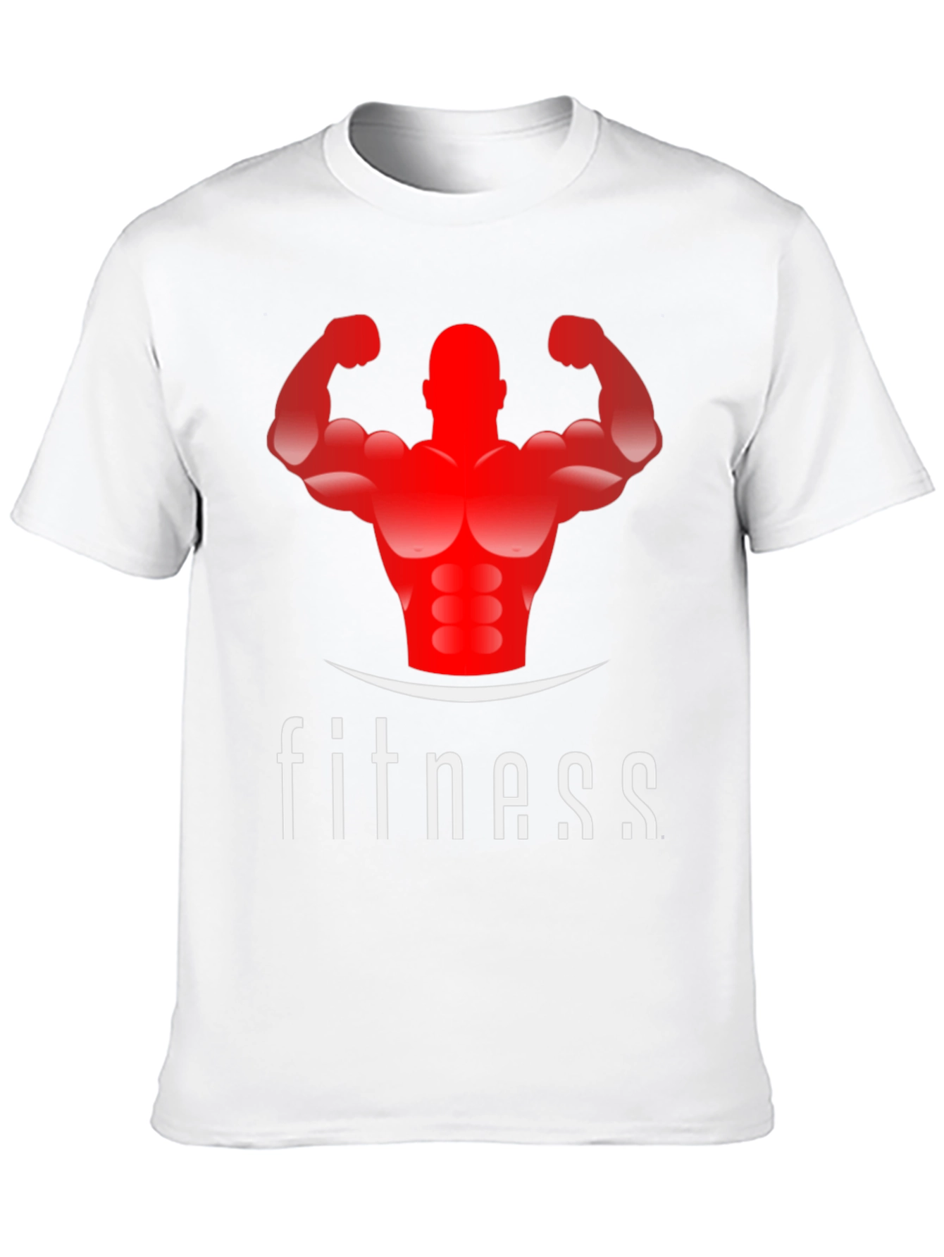 Fitness Graphic Tee - Black Gym Shirt