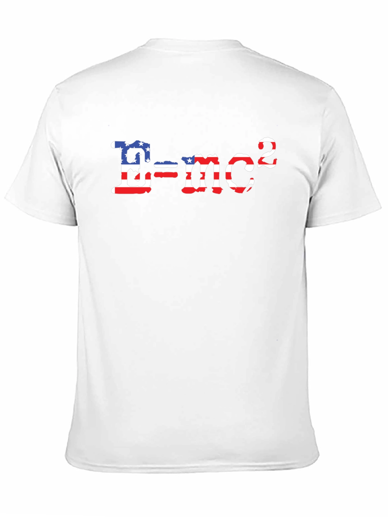 E=mc² American Flag T-Shirt