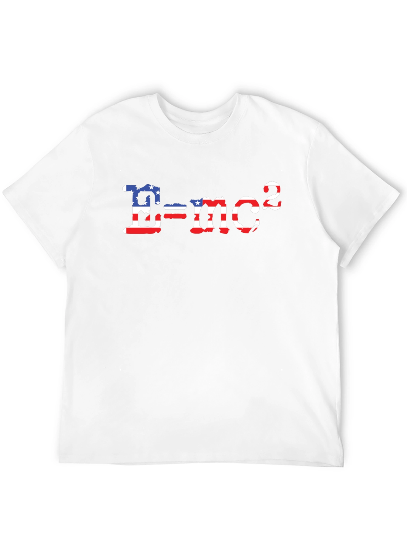 E=mc² American Flag T-Shirt