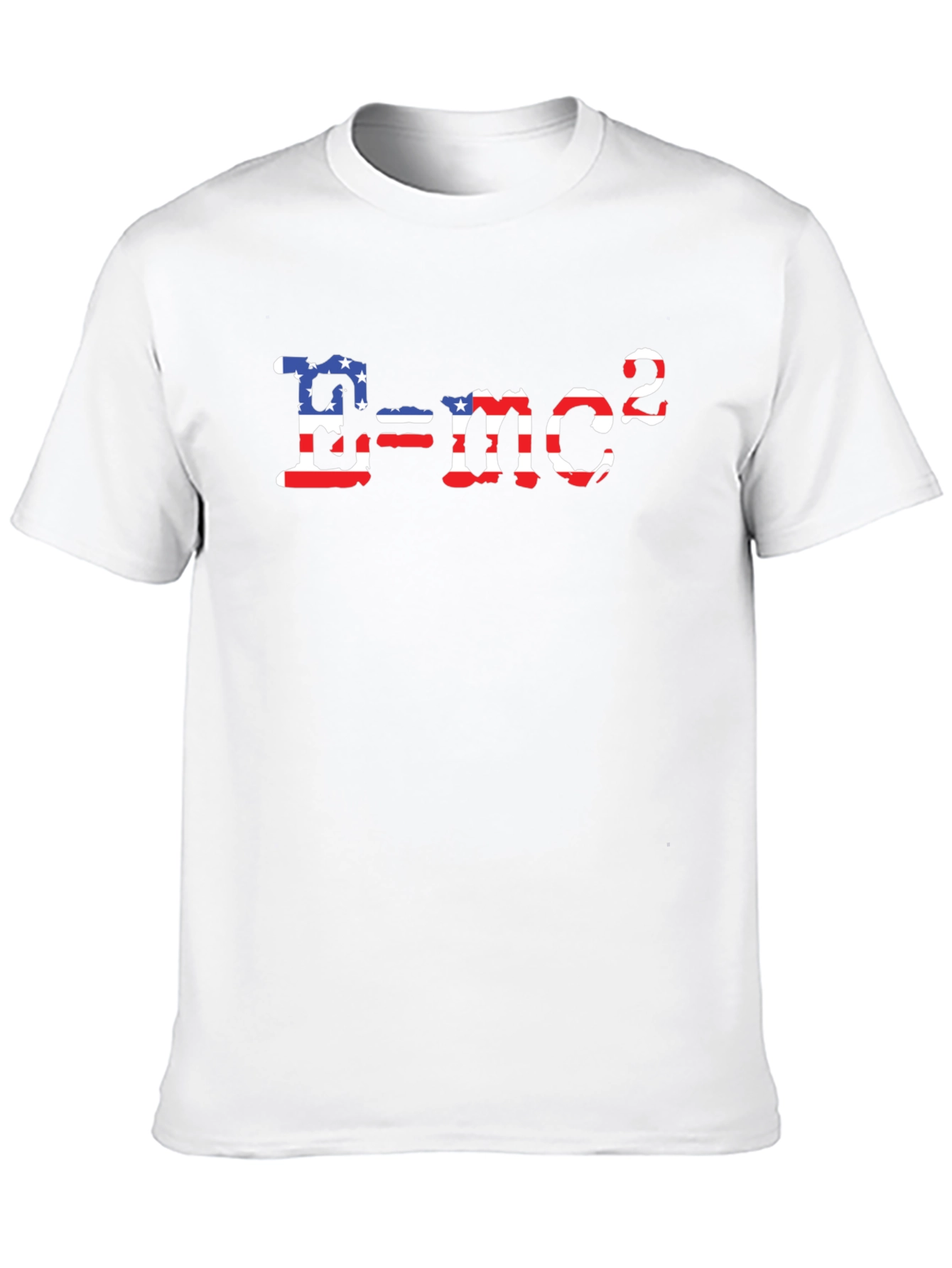 E=mc² American Flag T-Shirt