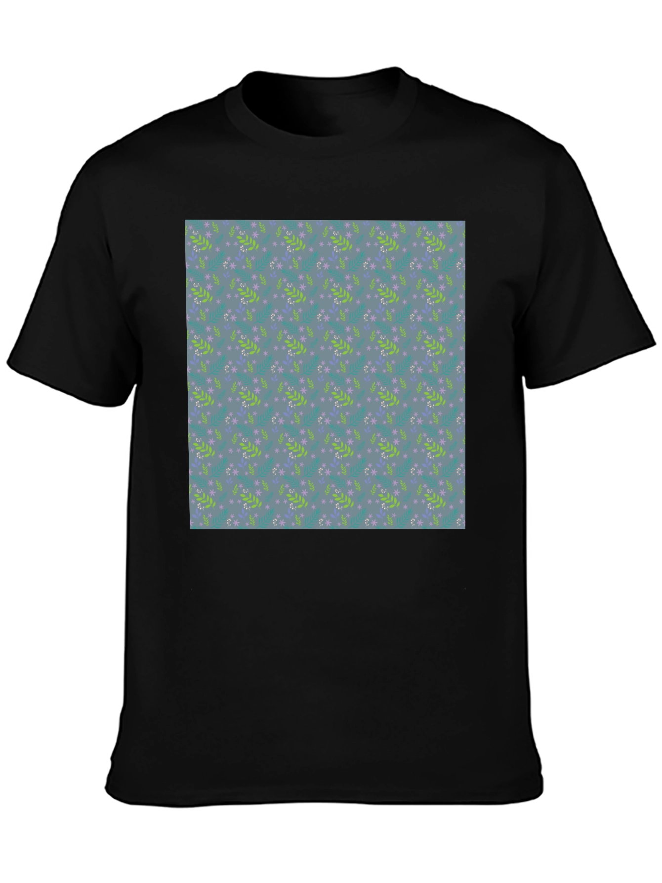 Patterned Casual T-Shirt