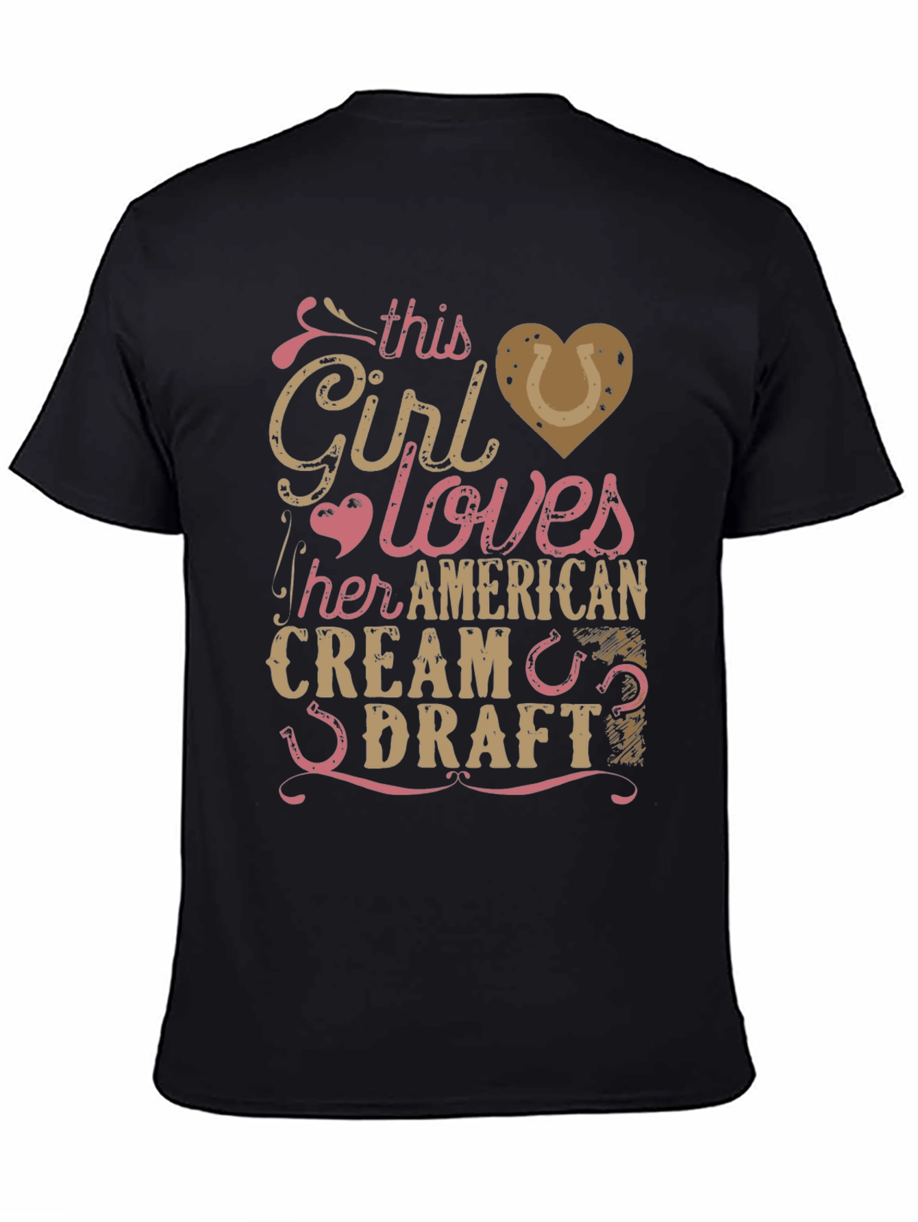 American Cream Draft Girls T-Shirt