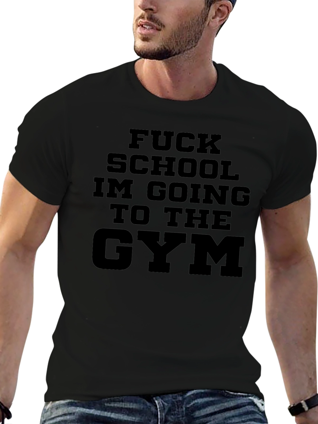 Gym-Bound Graphic Tee
