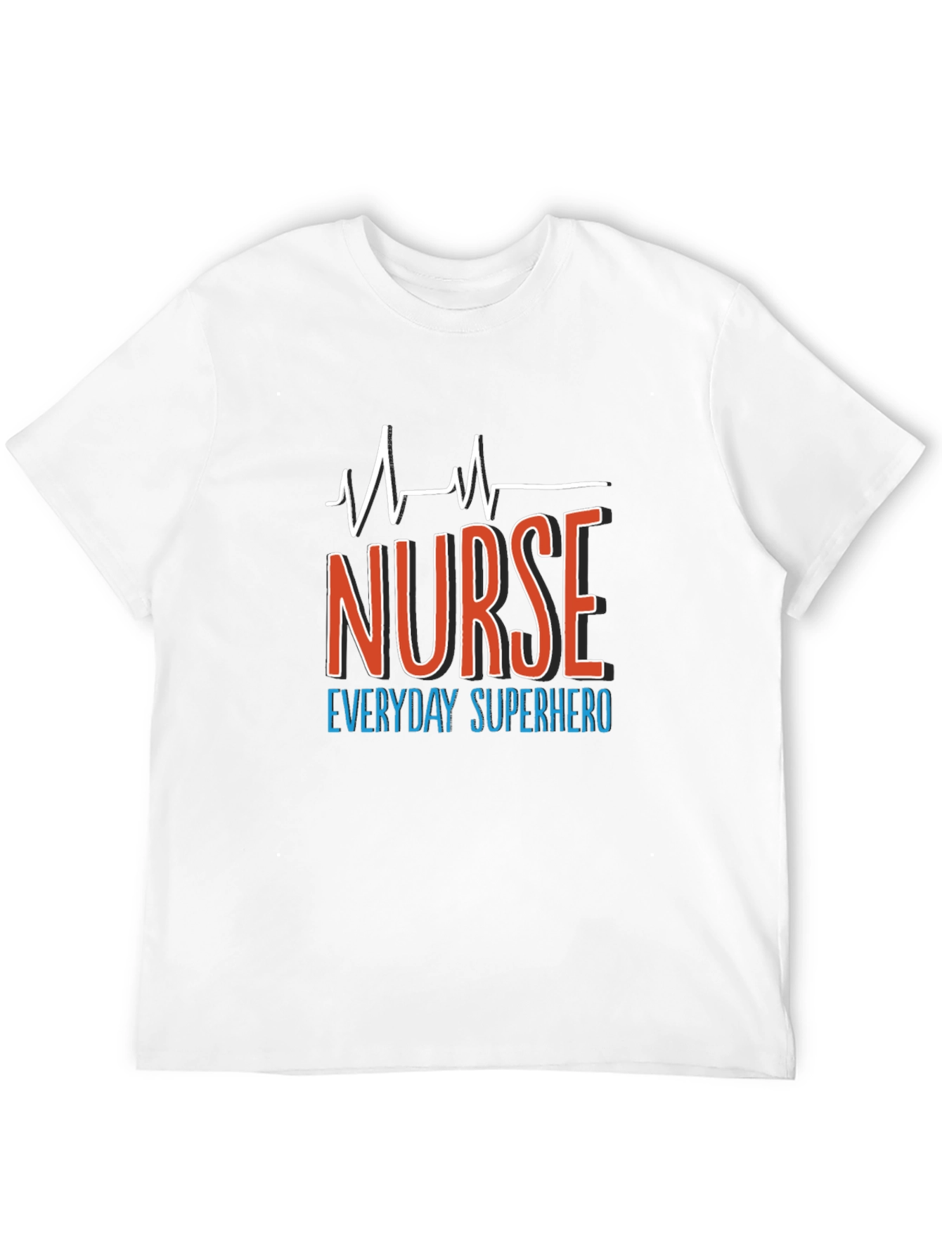 Nurse Superhero T-Shirt - Black