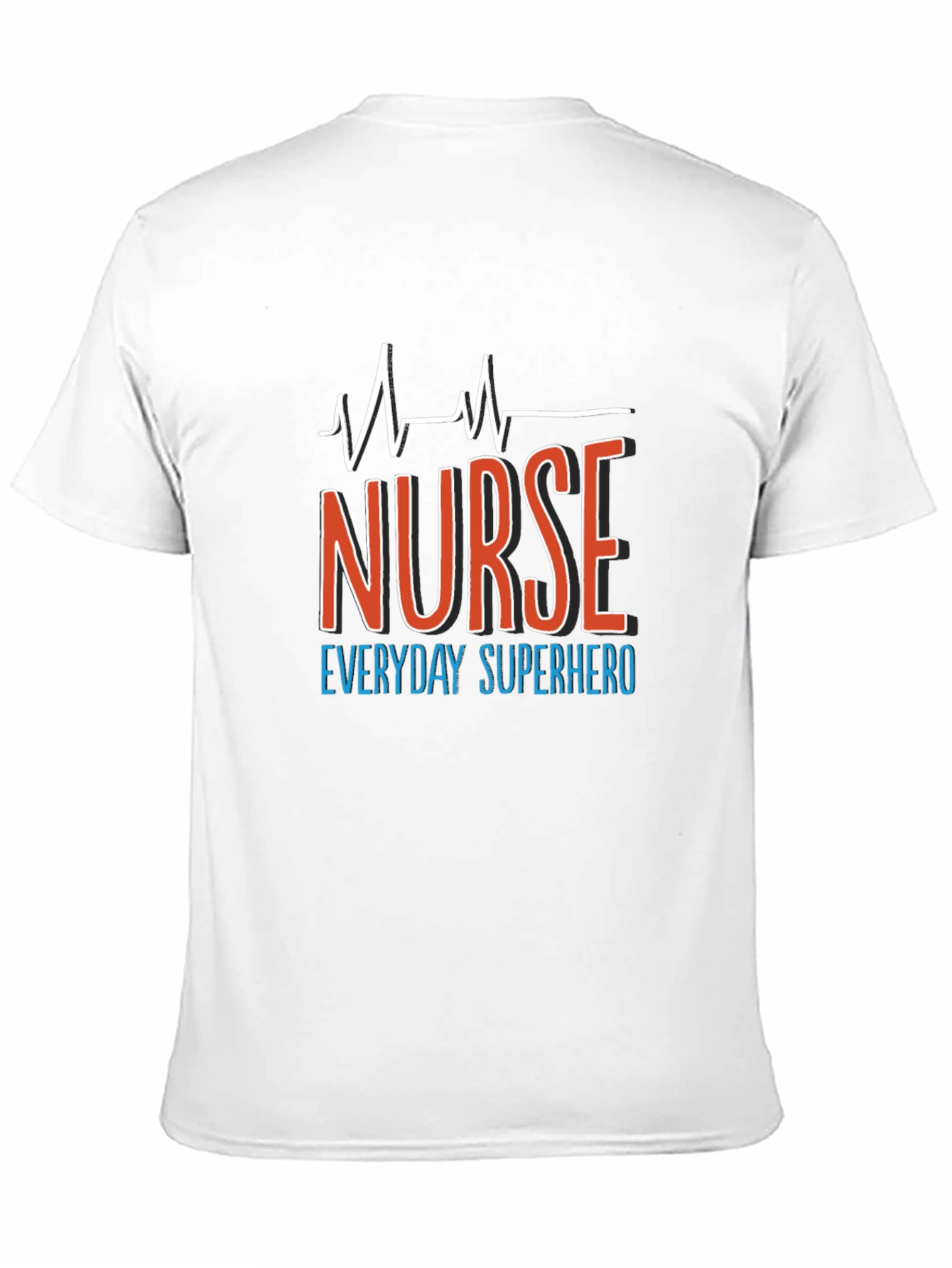 Nurse Superhero T-Shirt - Black