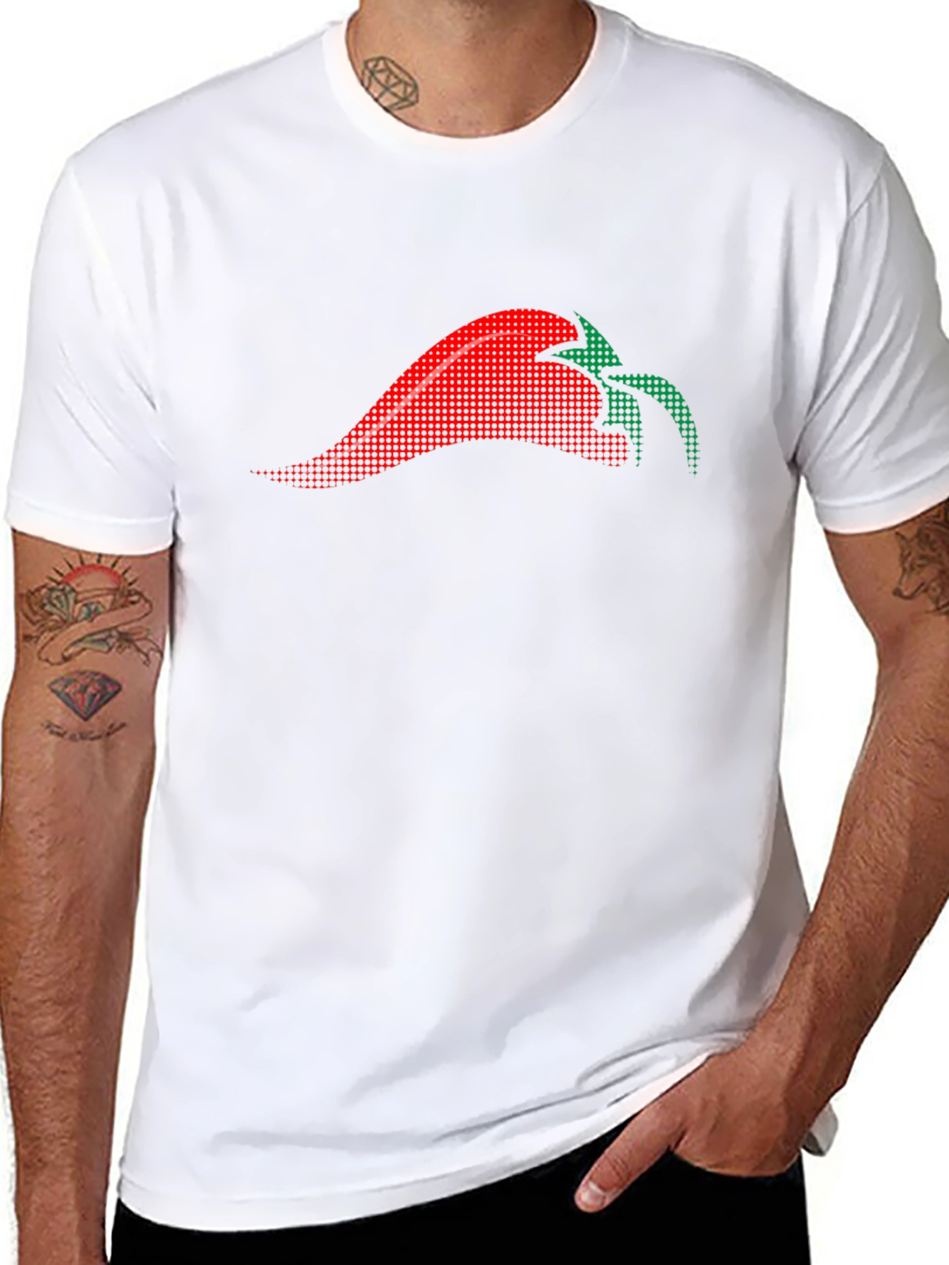 Red Hot Chili Pepper Graphic T-Shirt - Cool Design