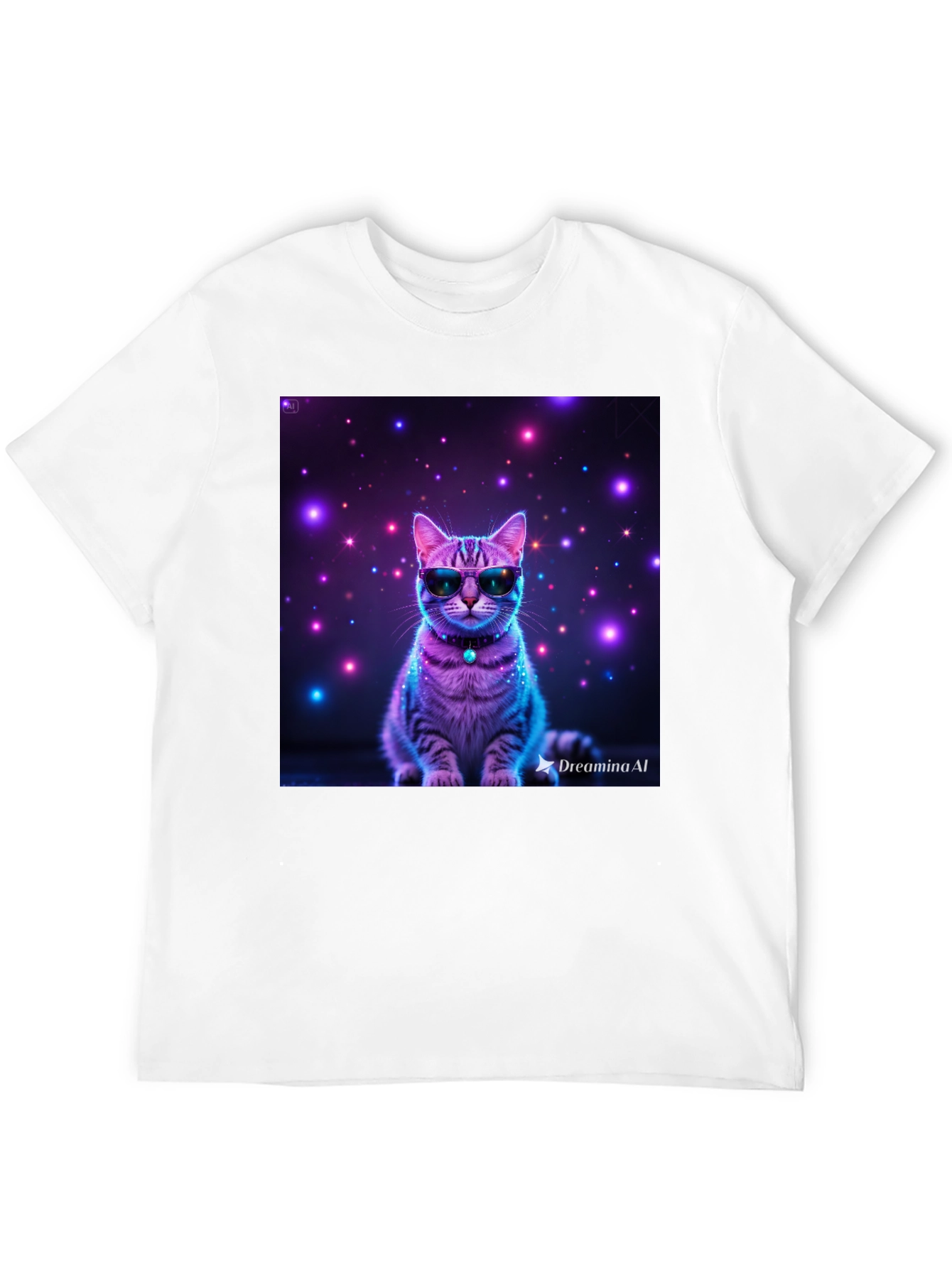 Cool Cat T-Shirt - Galaxy Style