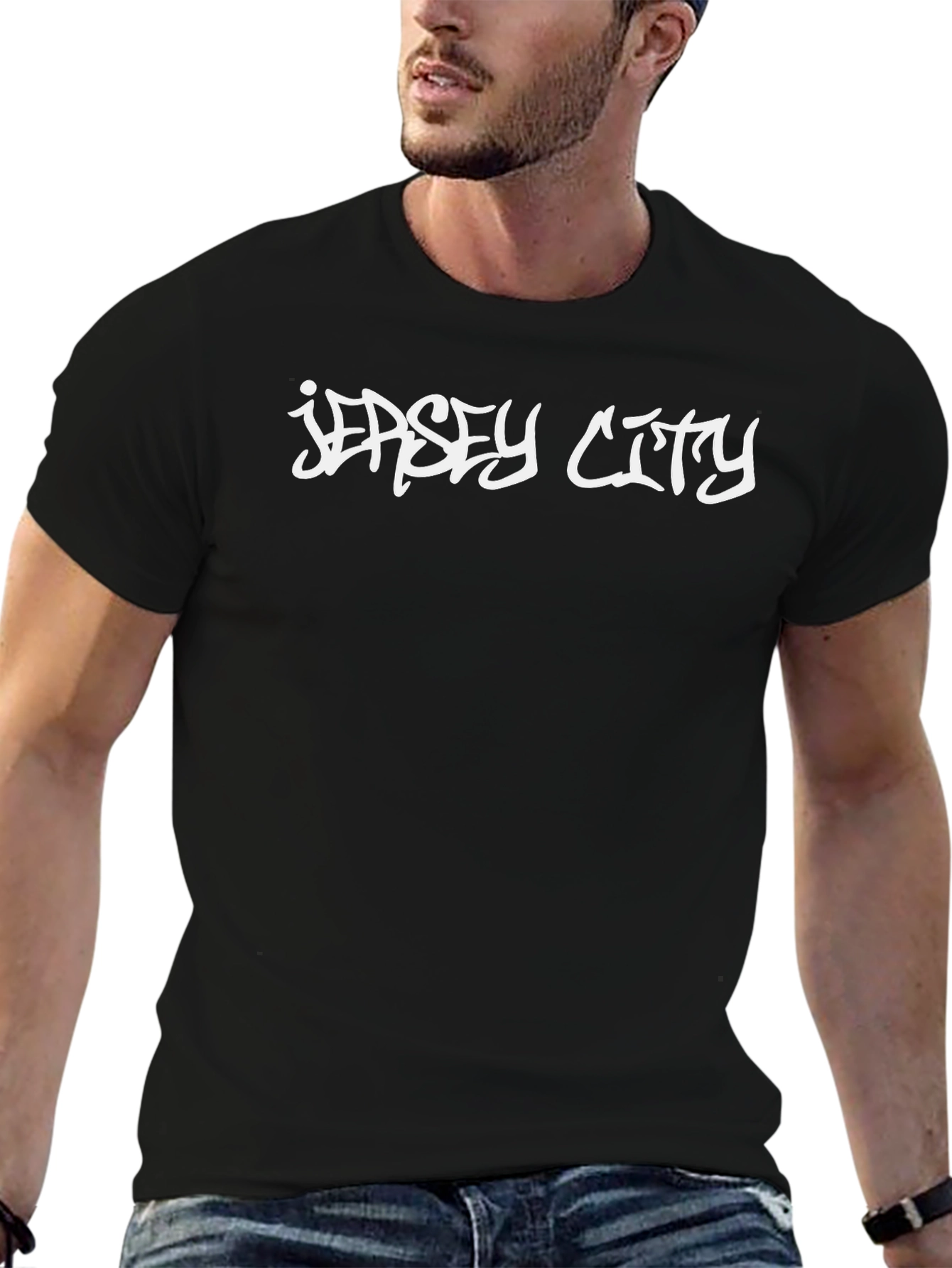 Jersey City Graphic Tee - Cool Streetwear