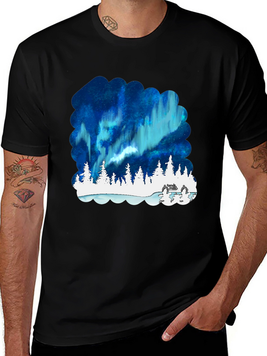 Northern Lights Graphic Tee - Unisex