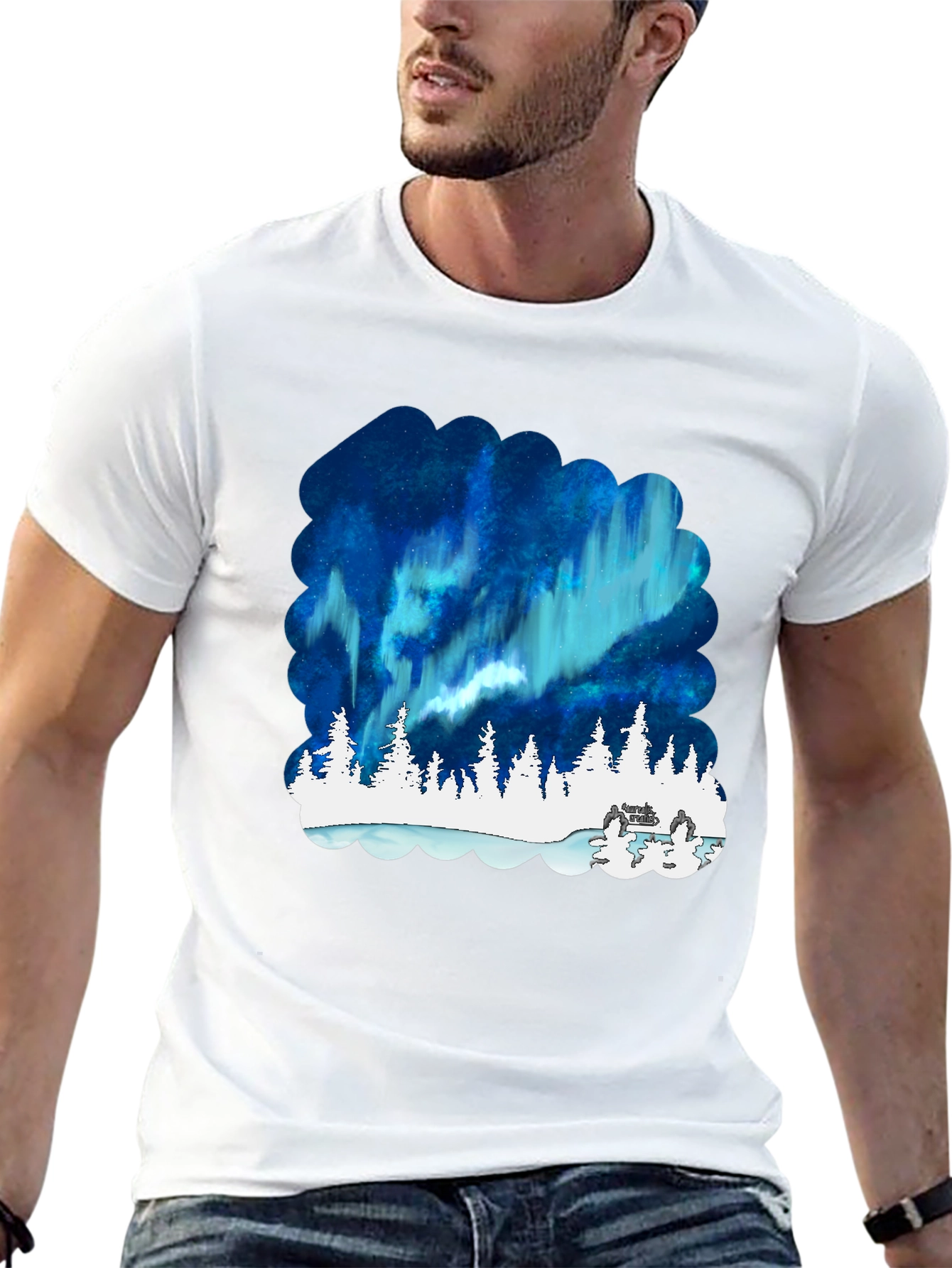 Northern Lights Graphic Tee - Unisex