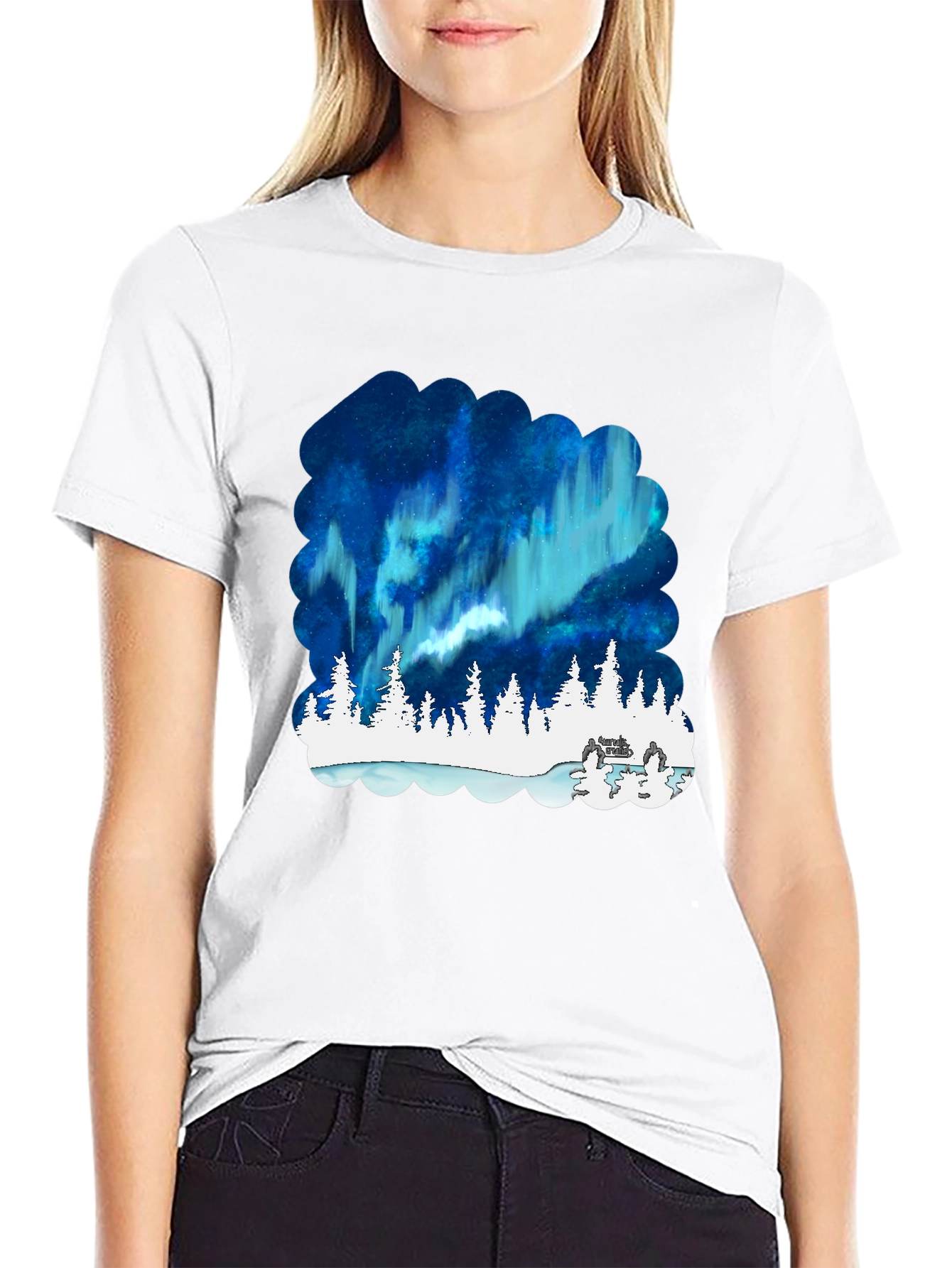 Northern Lights Graphic Tee - Unisex
