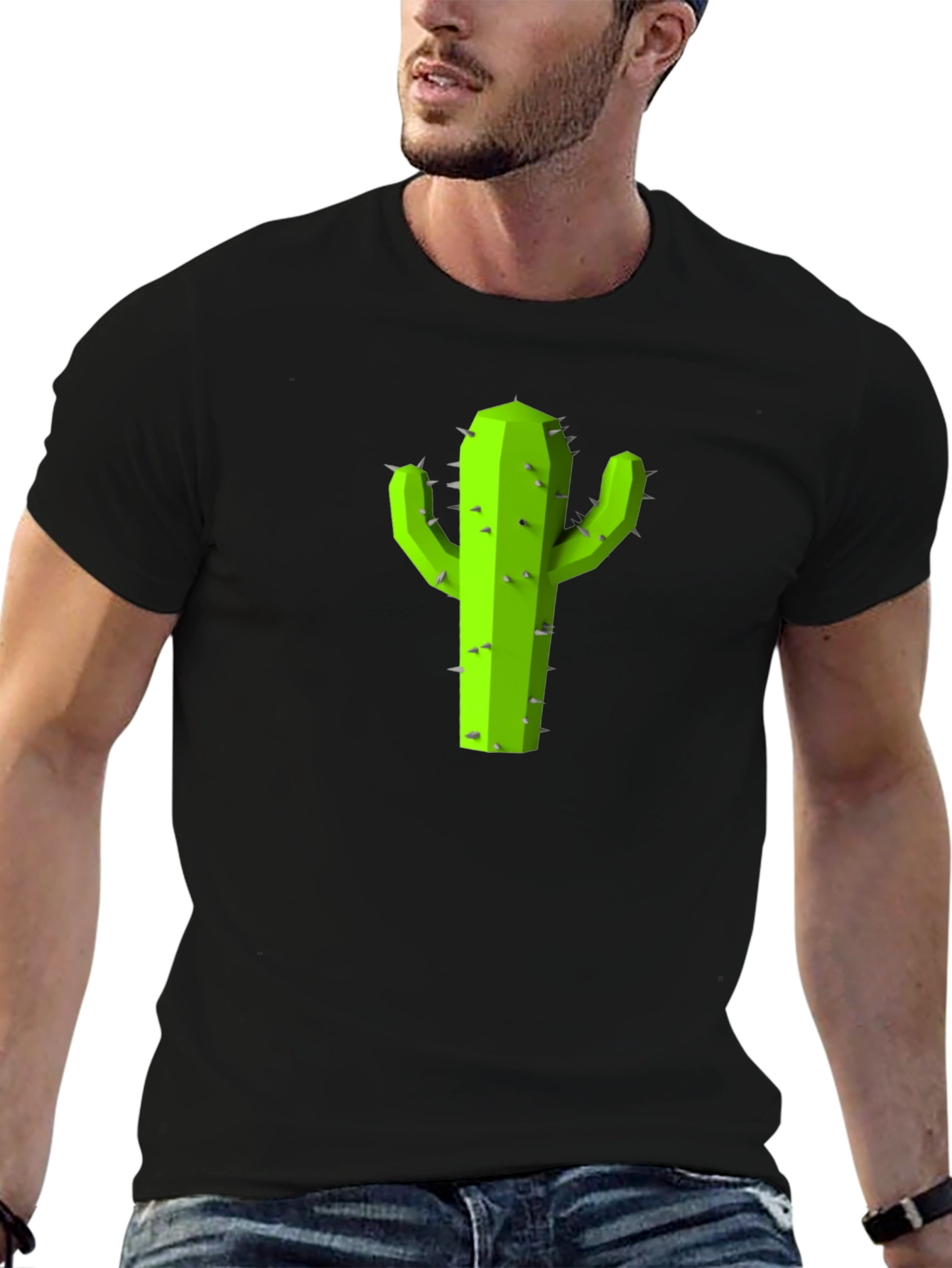 Cactus Graphic Tee - Cool Desert Style