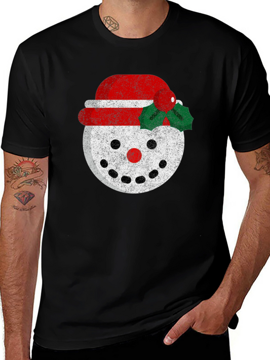 Festive Snowman Graphic Tee