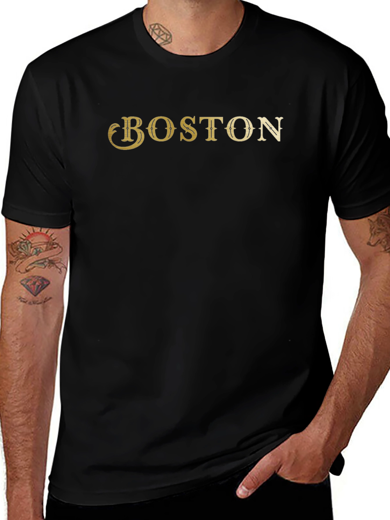 Boston Graphic T-Shirt - Classic Style