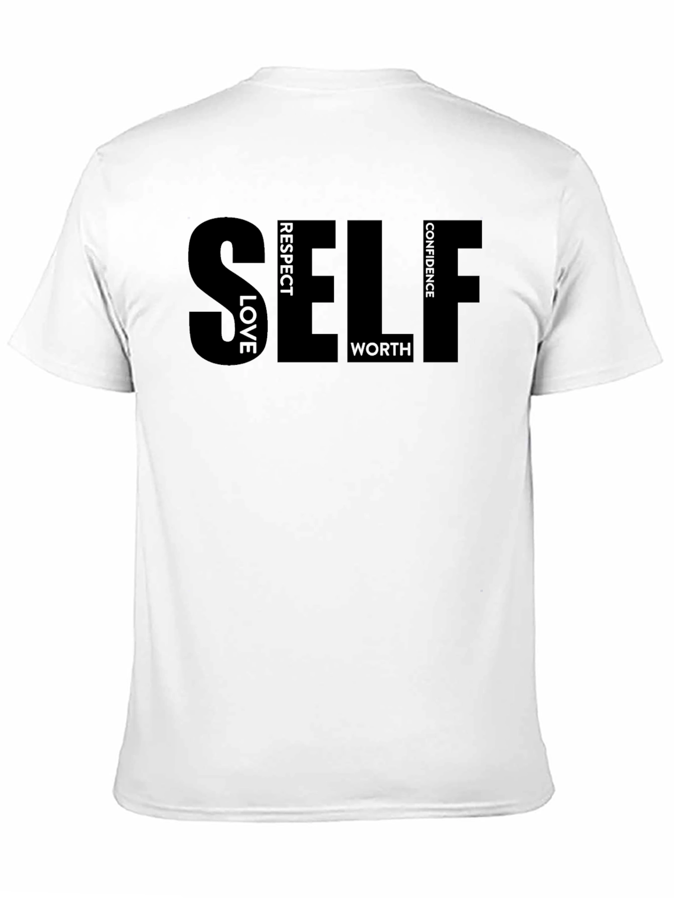 Self Love Respect & Confidence T-Shirt - Black
