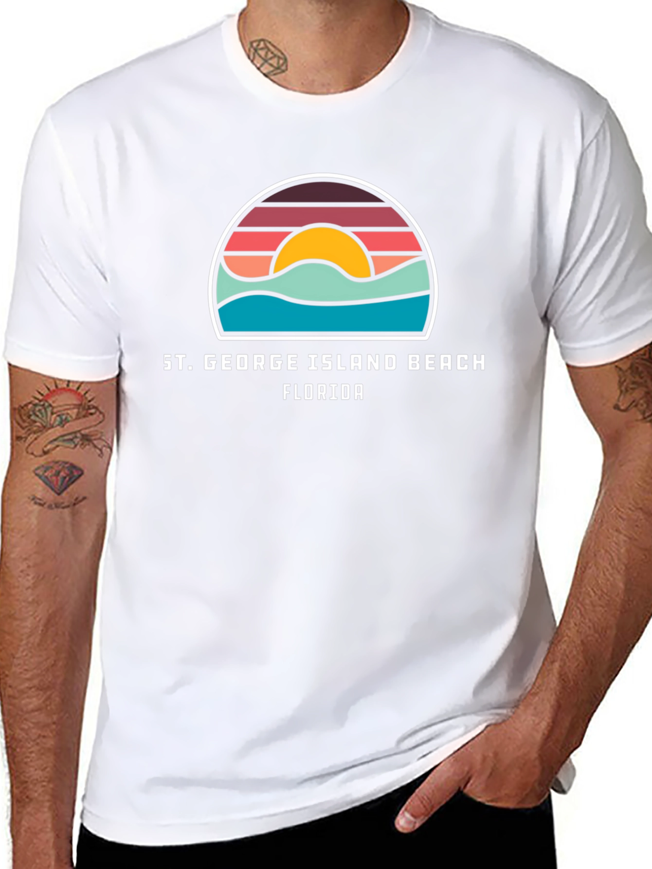 St. George Island Beach Florida Graphic Tee