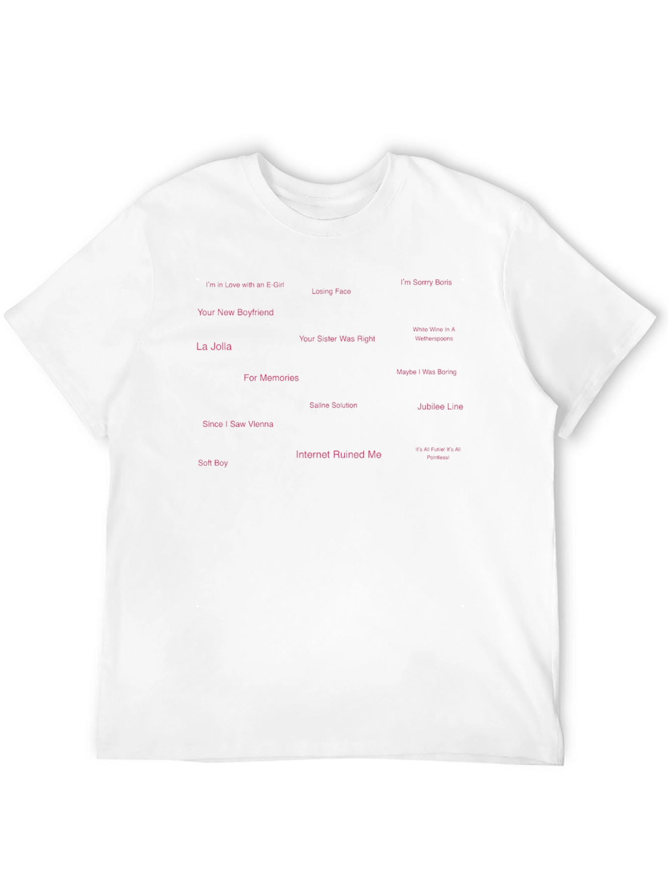 Sad Boy Aesthetic T-Shirt