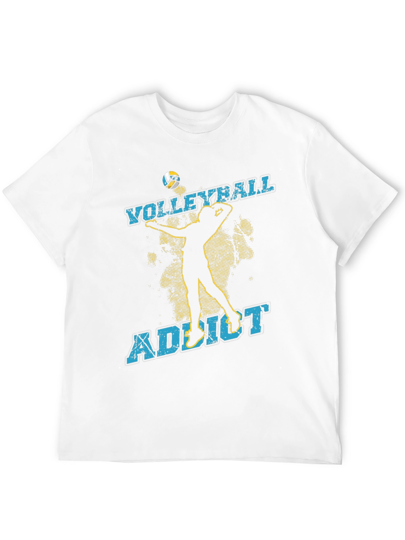 Volleyball Addict Graphic T-Shirt