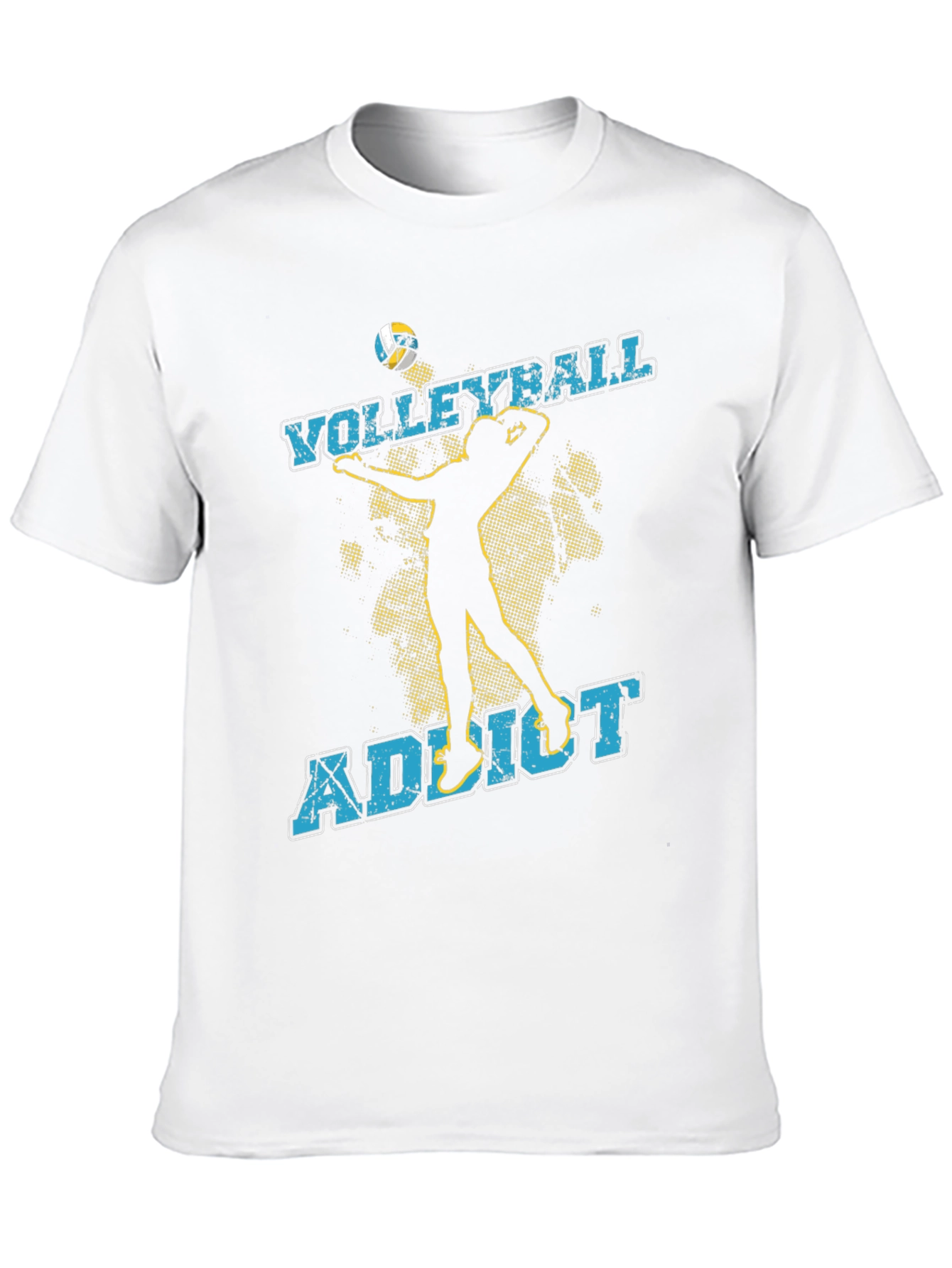 Volleyball Addict Graphic T-Shirt