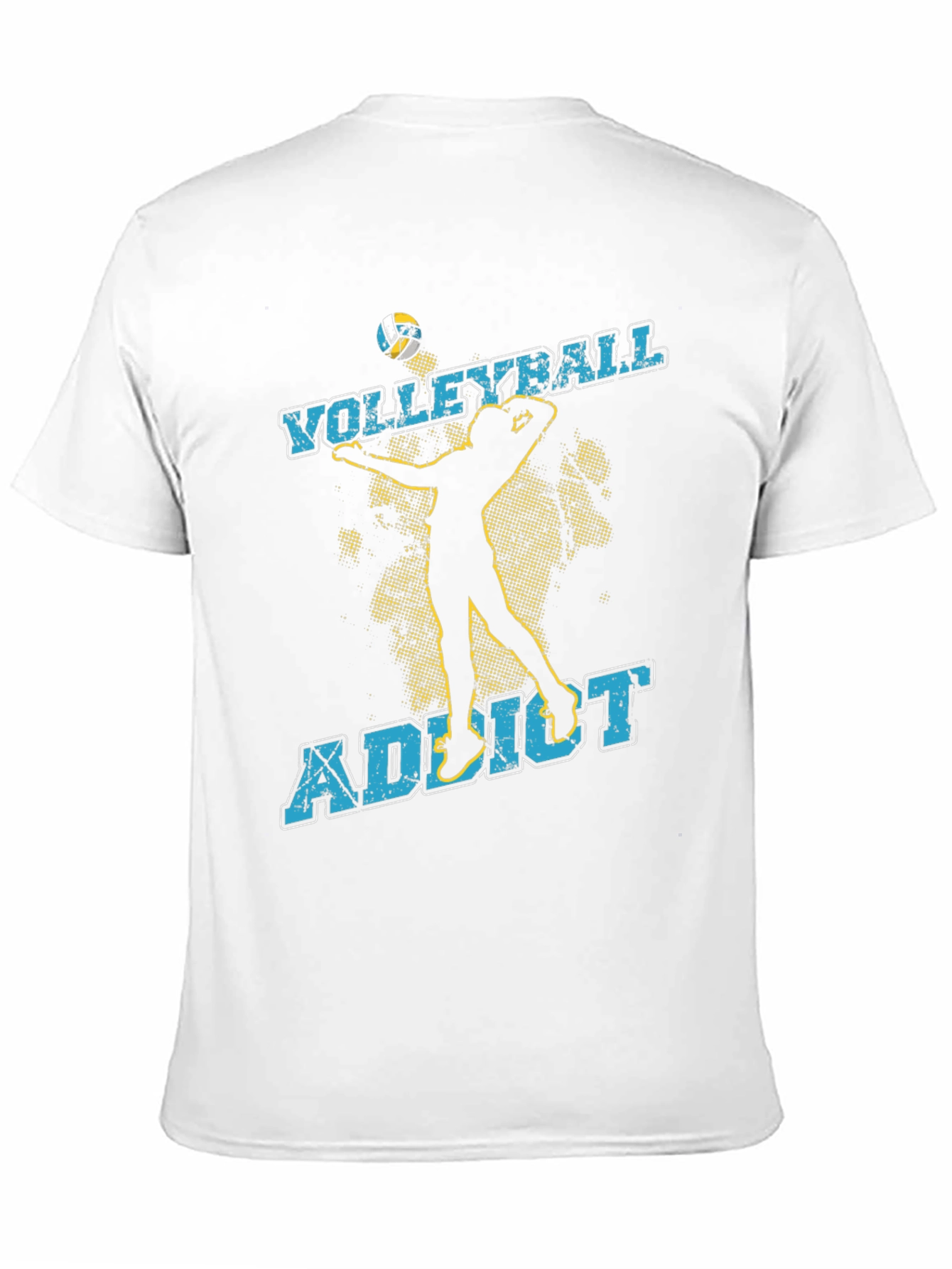 Volleyball Addict Graphic T-Shirt
