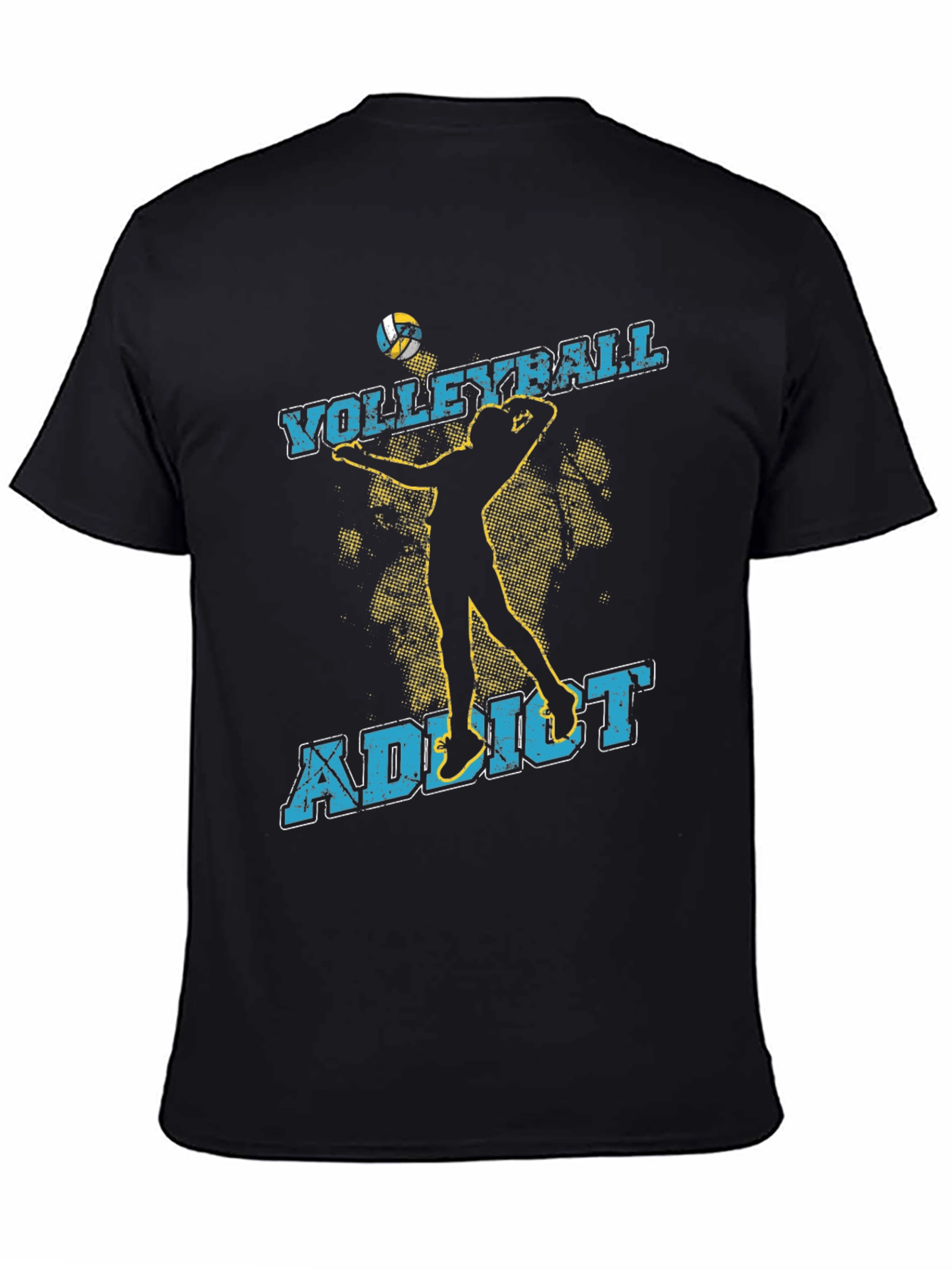 Volleyball Addict Graphic T-Shirt