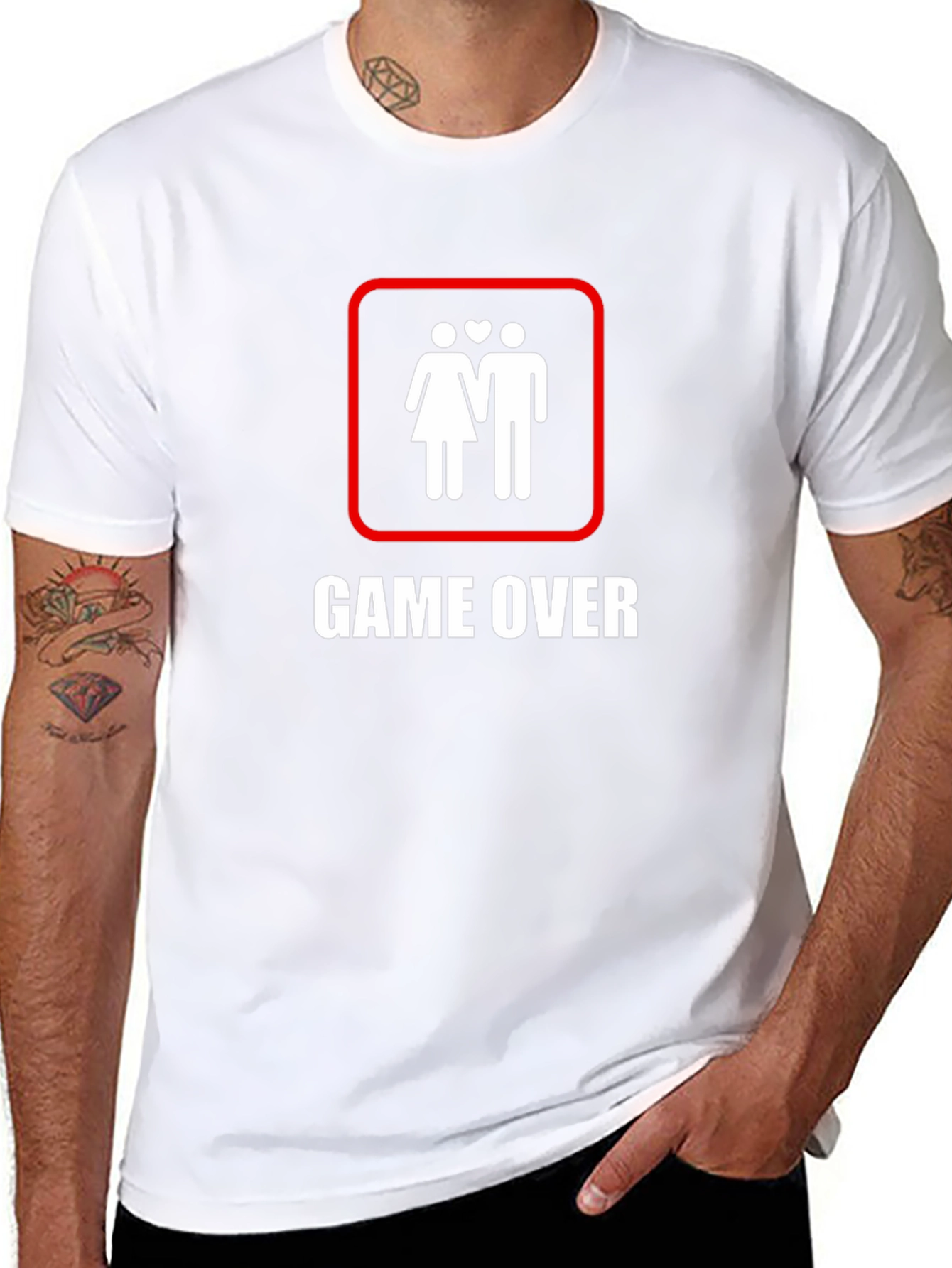 Game Over Funny Marriage T-Shirt