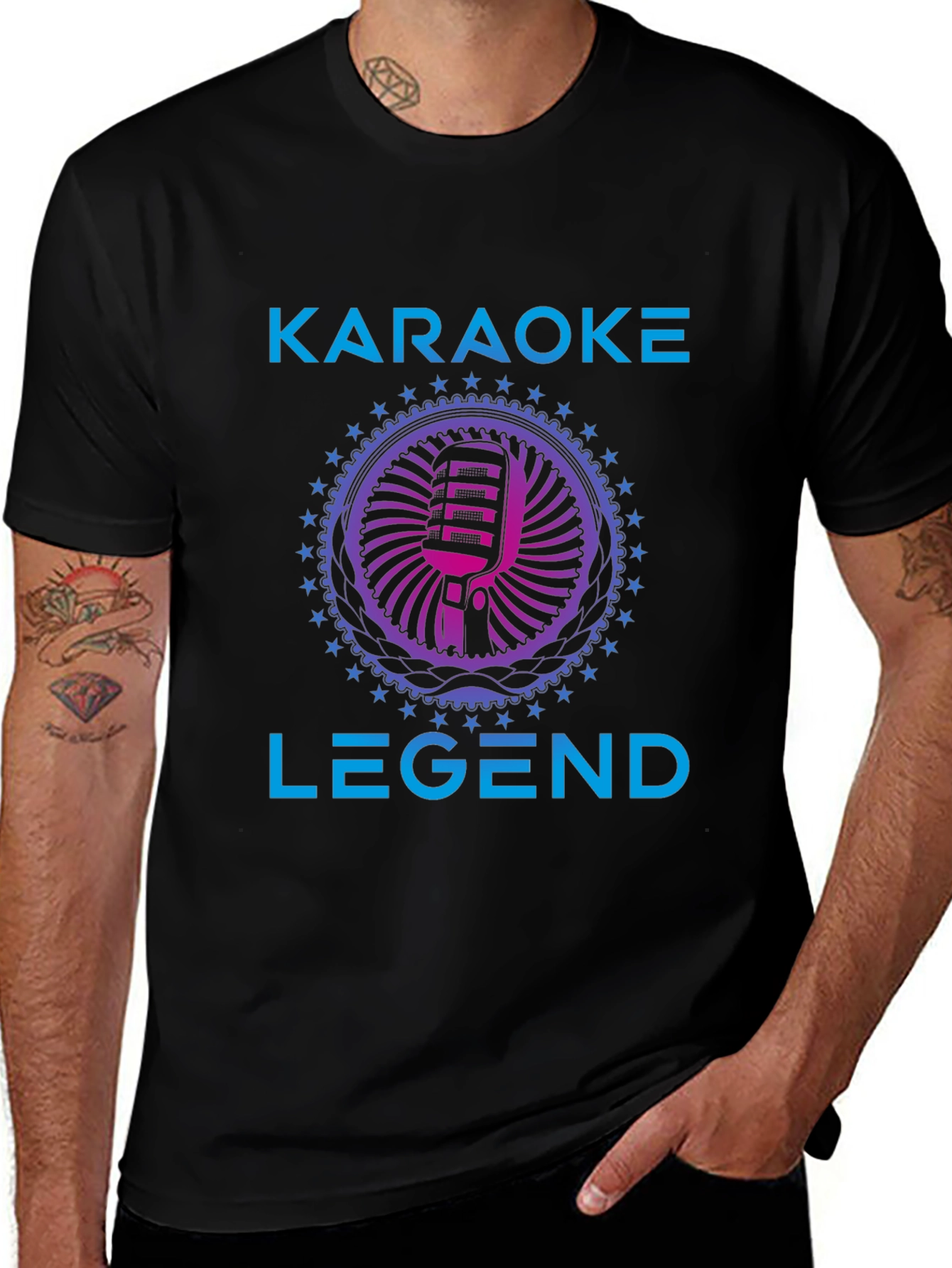 Karaoke Legend Graphic T-Shirt