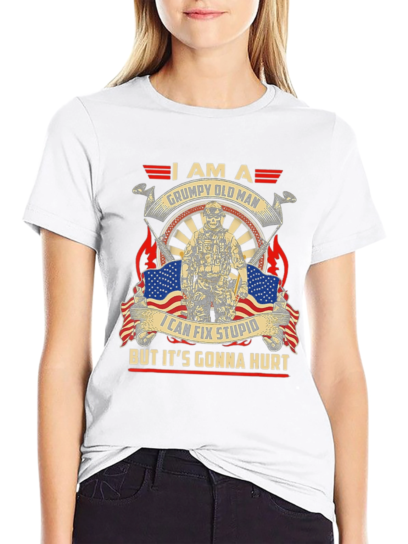 Grumpy Old Man Graphic T-Shirt